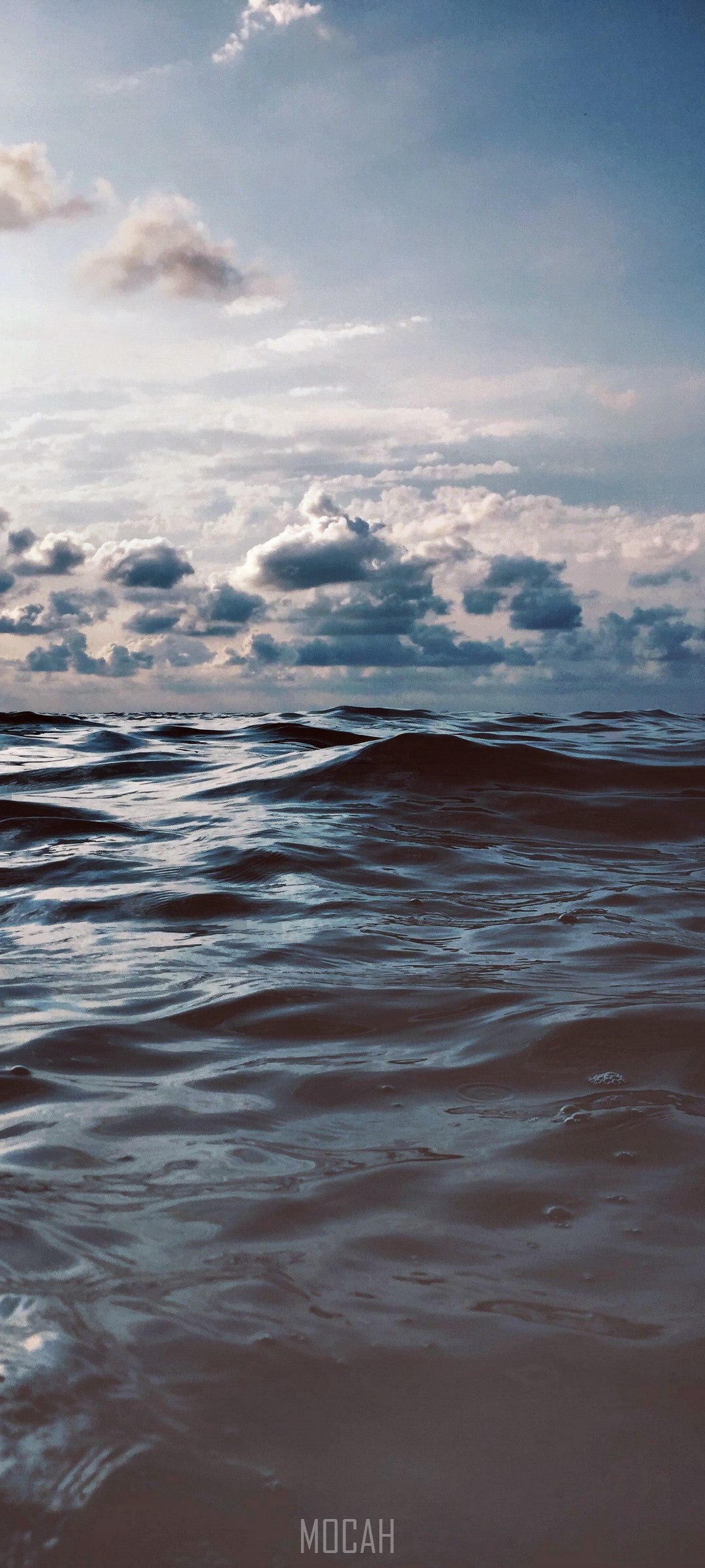 dark blue ocean waves under a cloudy sky, _black sea, Oppo Reno4 5G wallpaper hd, 1080x2400 Gallery HD Wallpaper