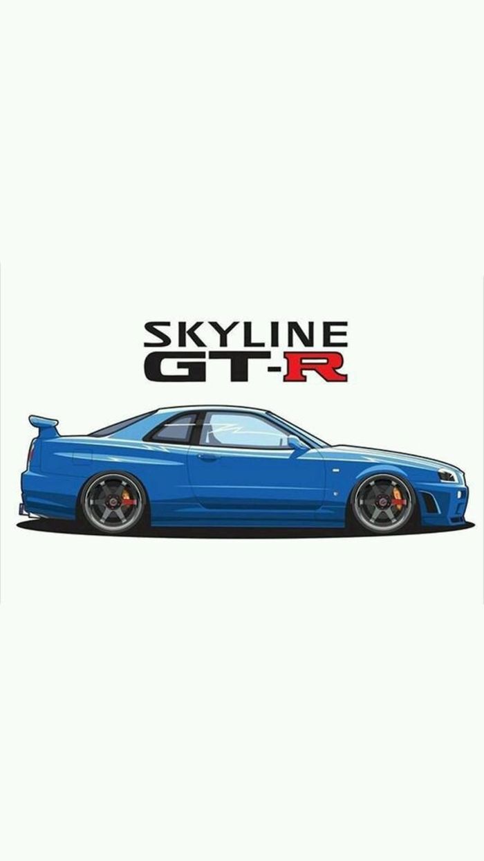 R34 phone wallpaper