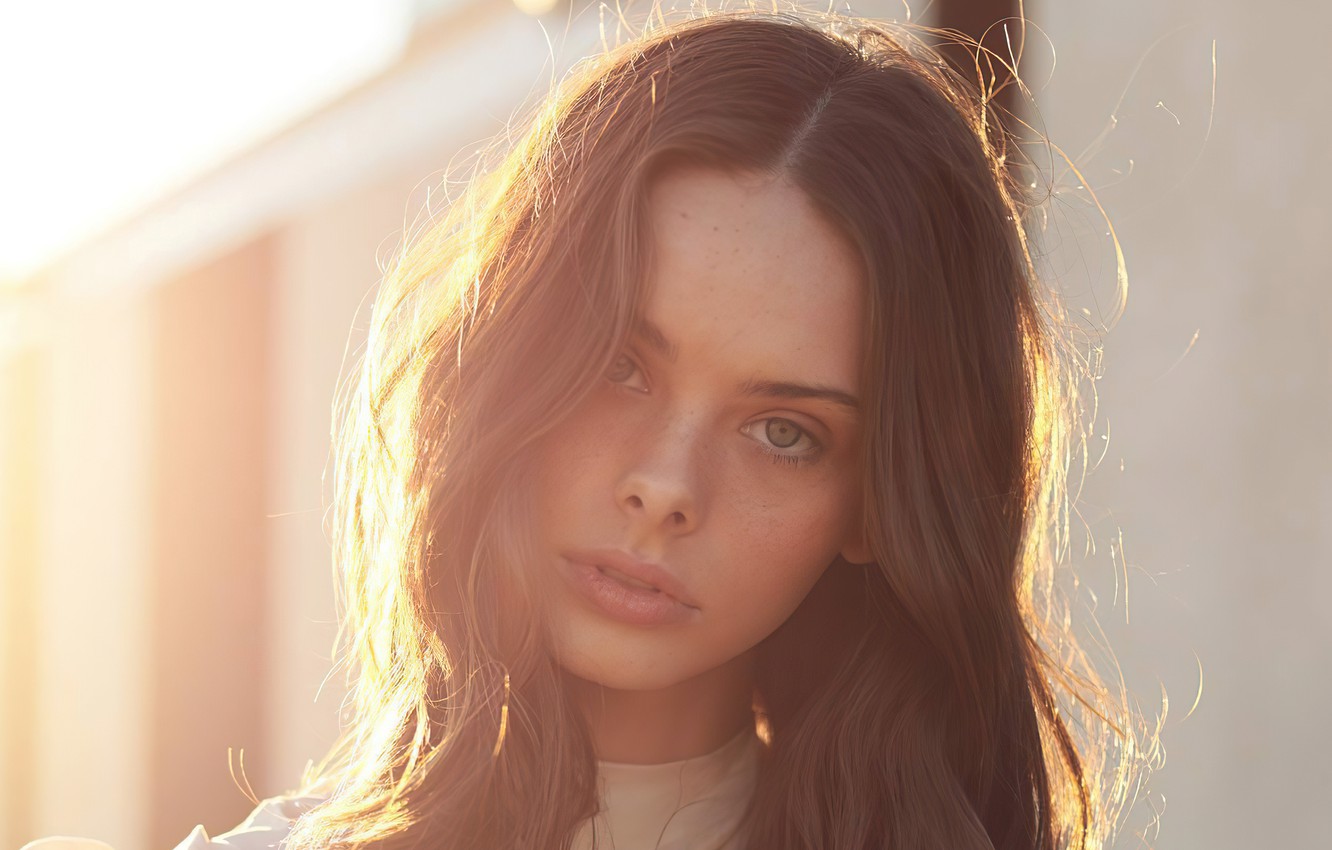 Wallpaper girl, light, face, hair, beautiful, Meika Woollard image for desktop, section девушки