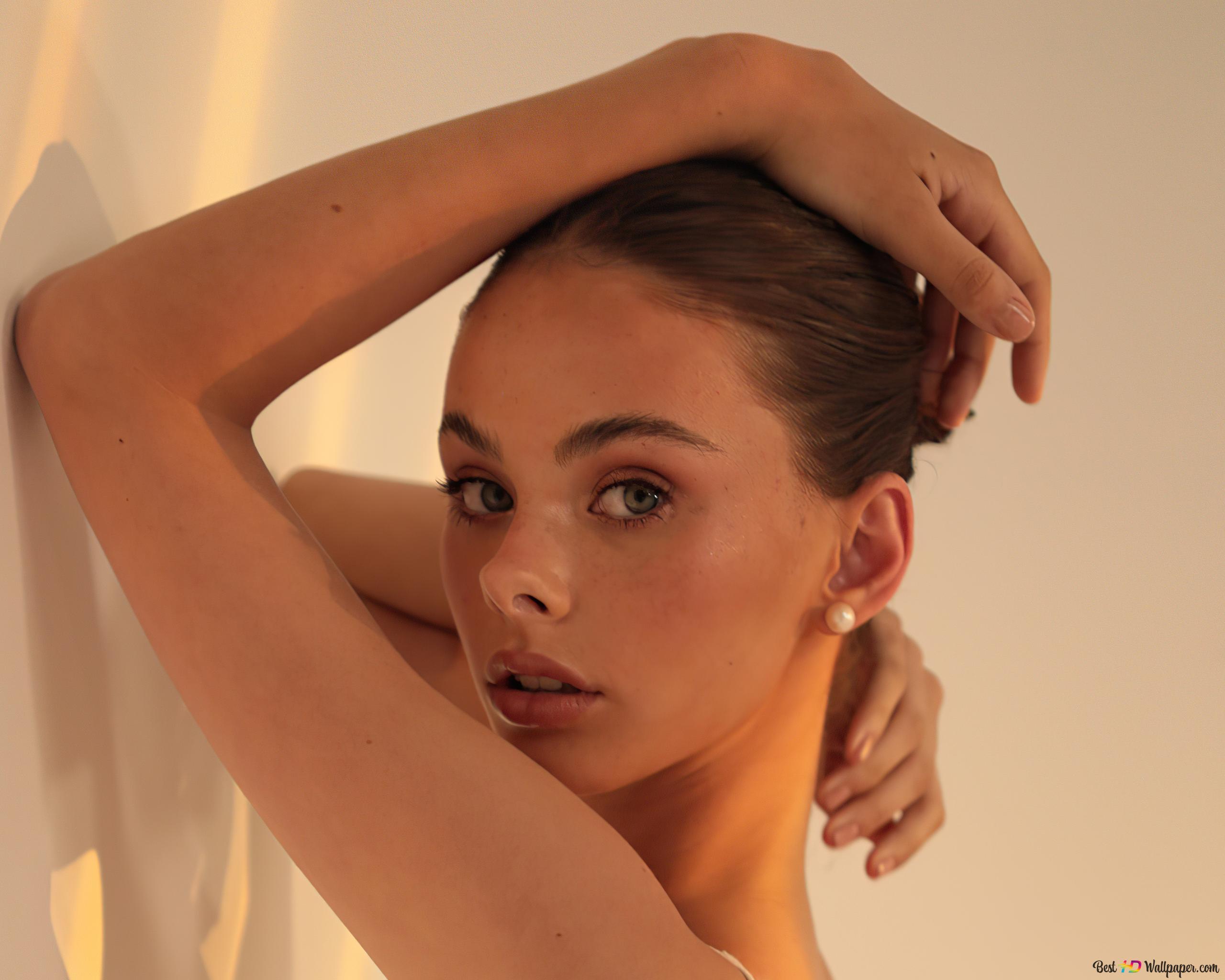 Meika Woollard. Monique Malone Shoot 4K wallpaper download