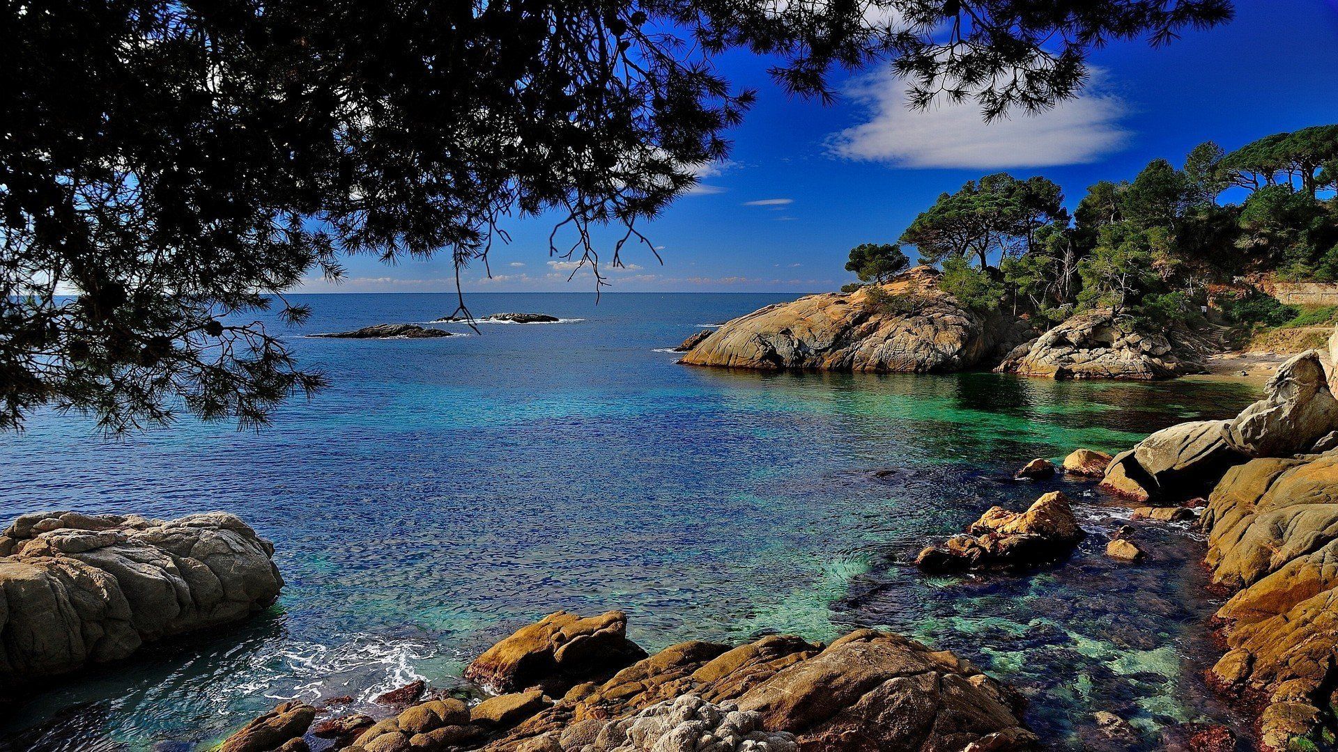 Costa Brava Cataluña España Mediterráneo Mar Desktop HD Wallpaper. Spain tour, Costa brava, Most beautiful beaches