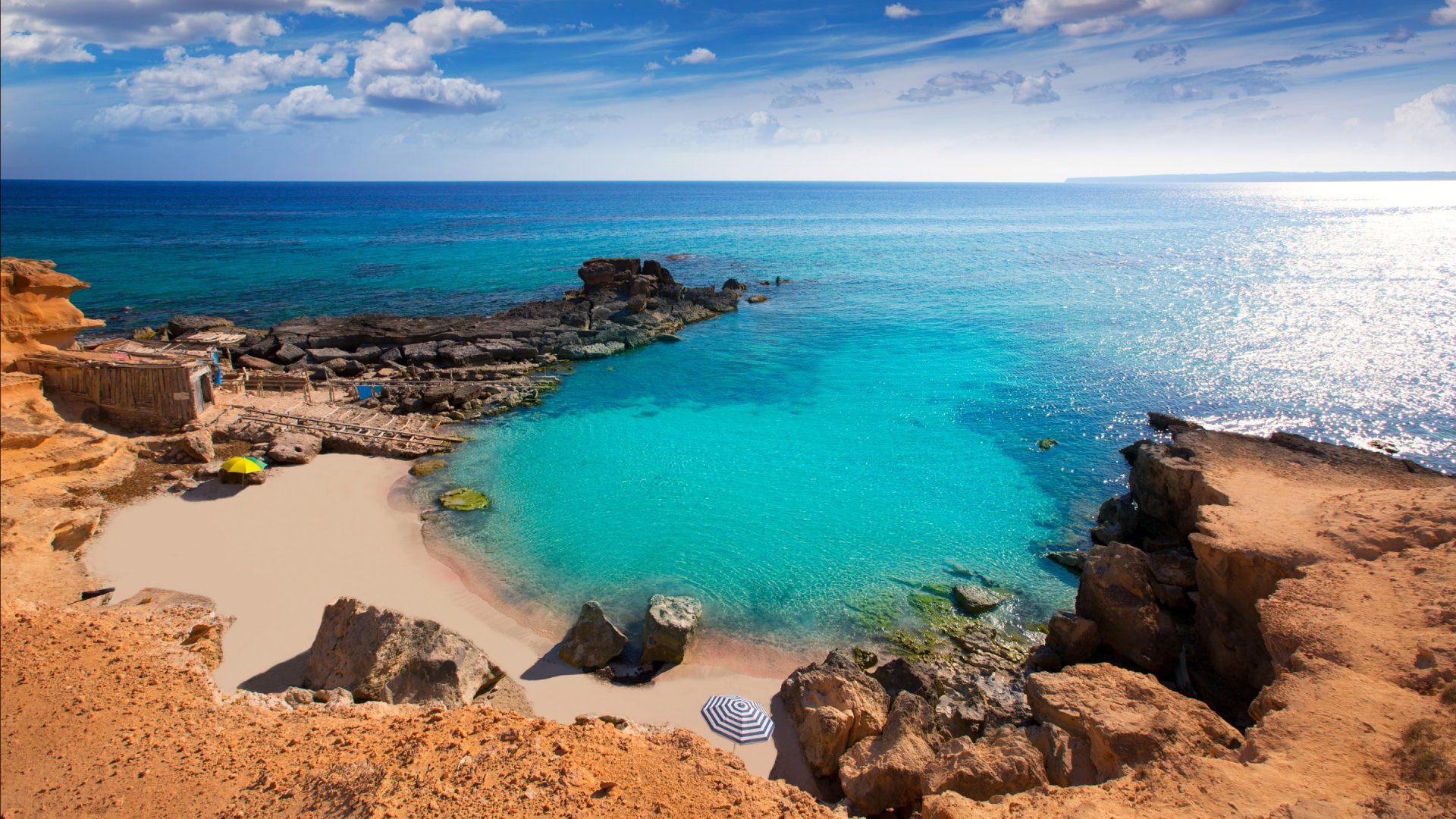 Formentera Island Mediterranean Beaches In Spain HD Wallpape
