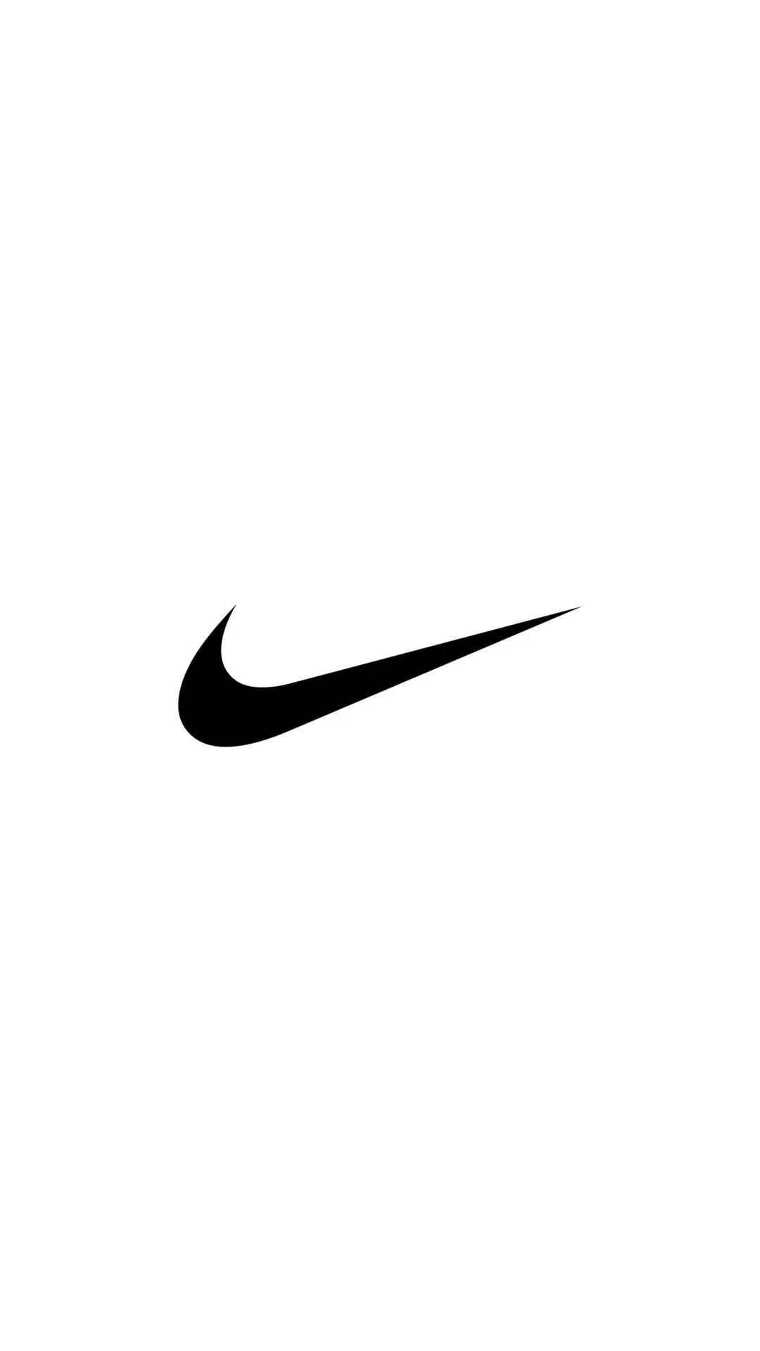 Download Black Nike iPhone Logo Wallpaper
