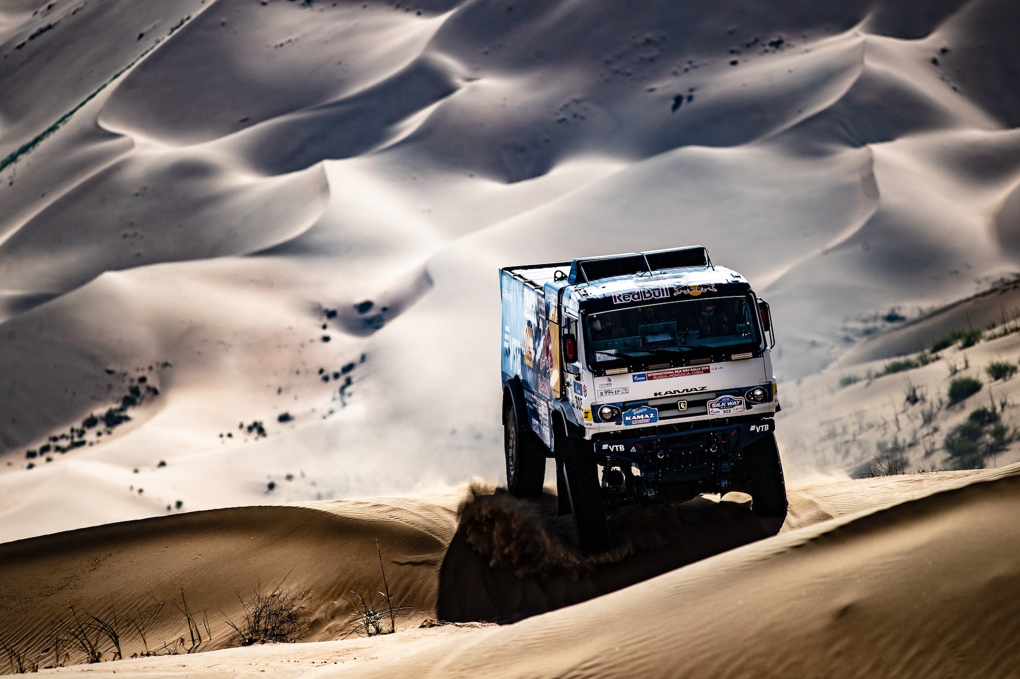 Rally, Kamaz, racing, desert, vehicle, truck Gallery HD Wallpaper