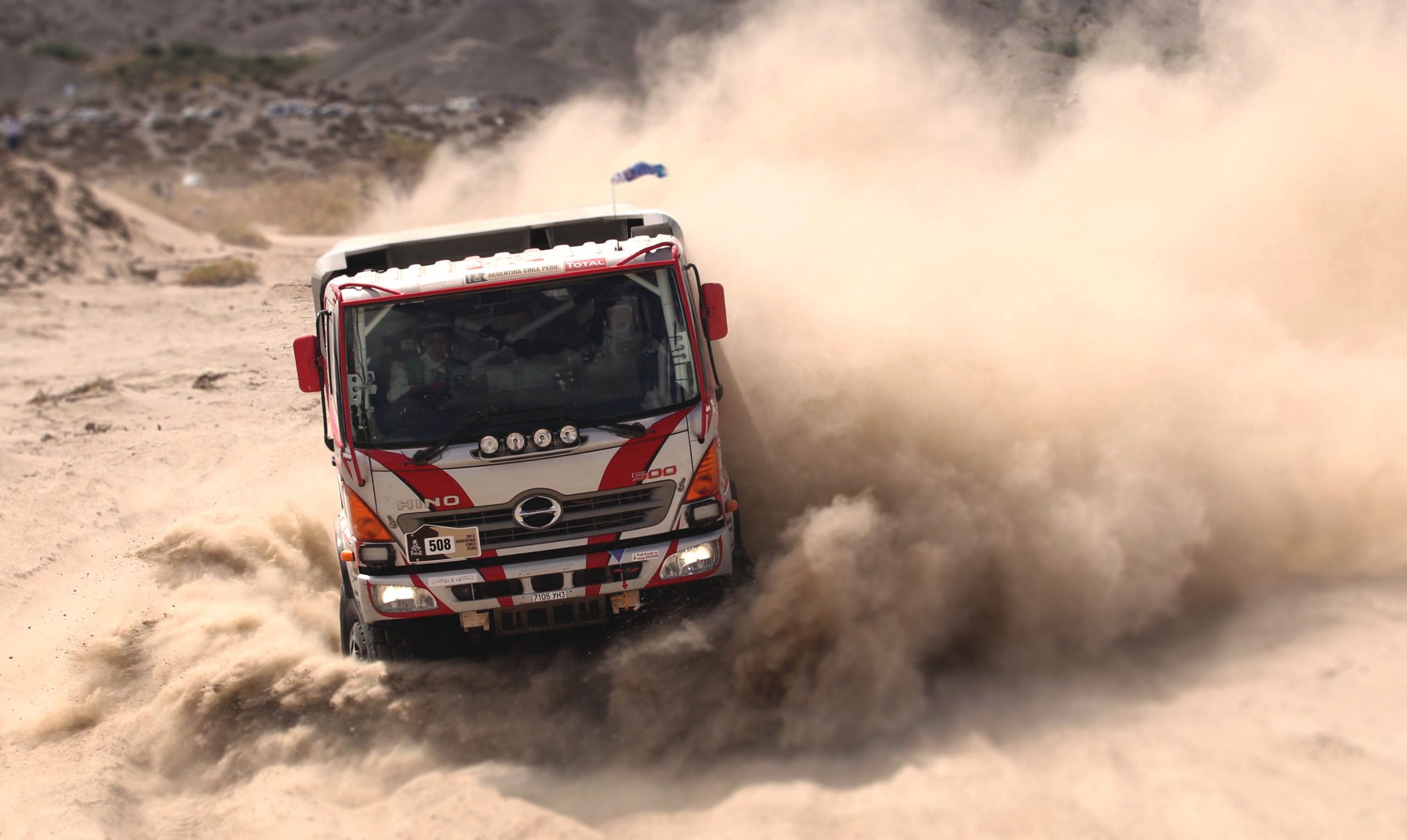 Wallpaper / truck, Rally, sand, racing, vehicle, sport, numbers free download
