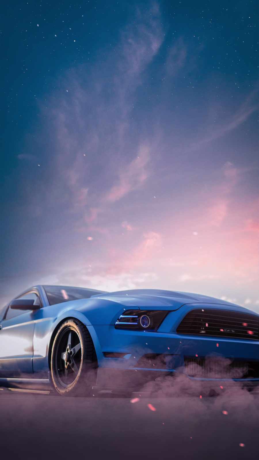 Blue Mustang IPhone Wallpaper Wallpaper, iPhone Wallpaper