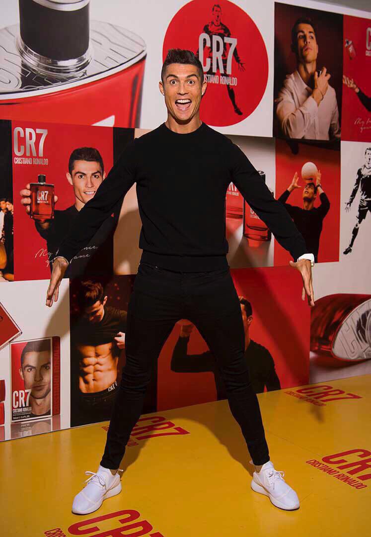 Christiano Ronaldo Launches His Own Casual Fragrance. (photos)