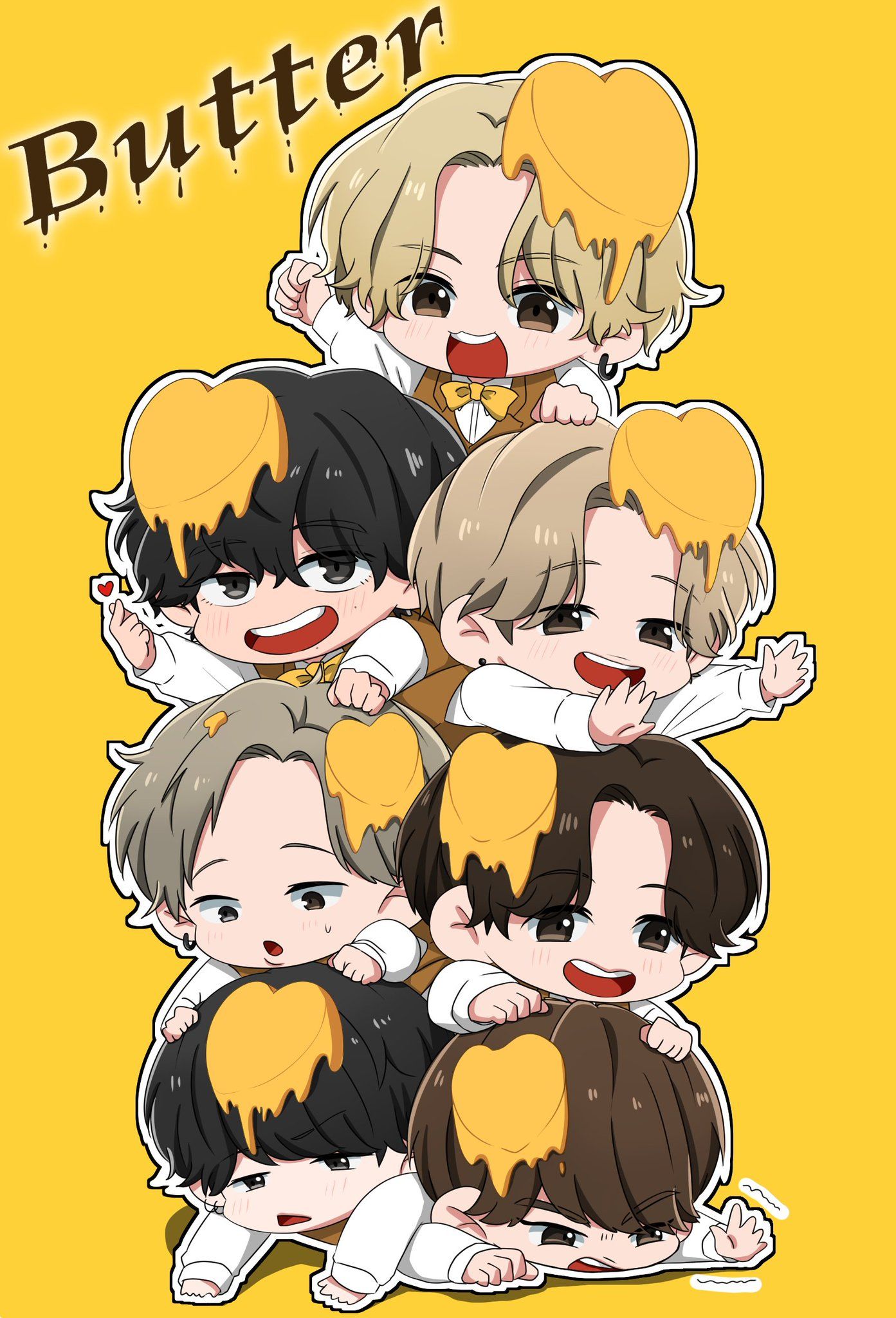 しげりょー on Twitter. Bts drawings, Bts chibi, Bts fanart