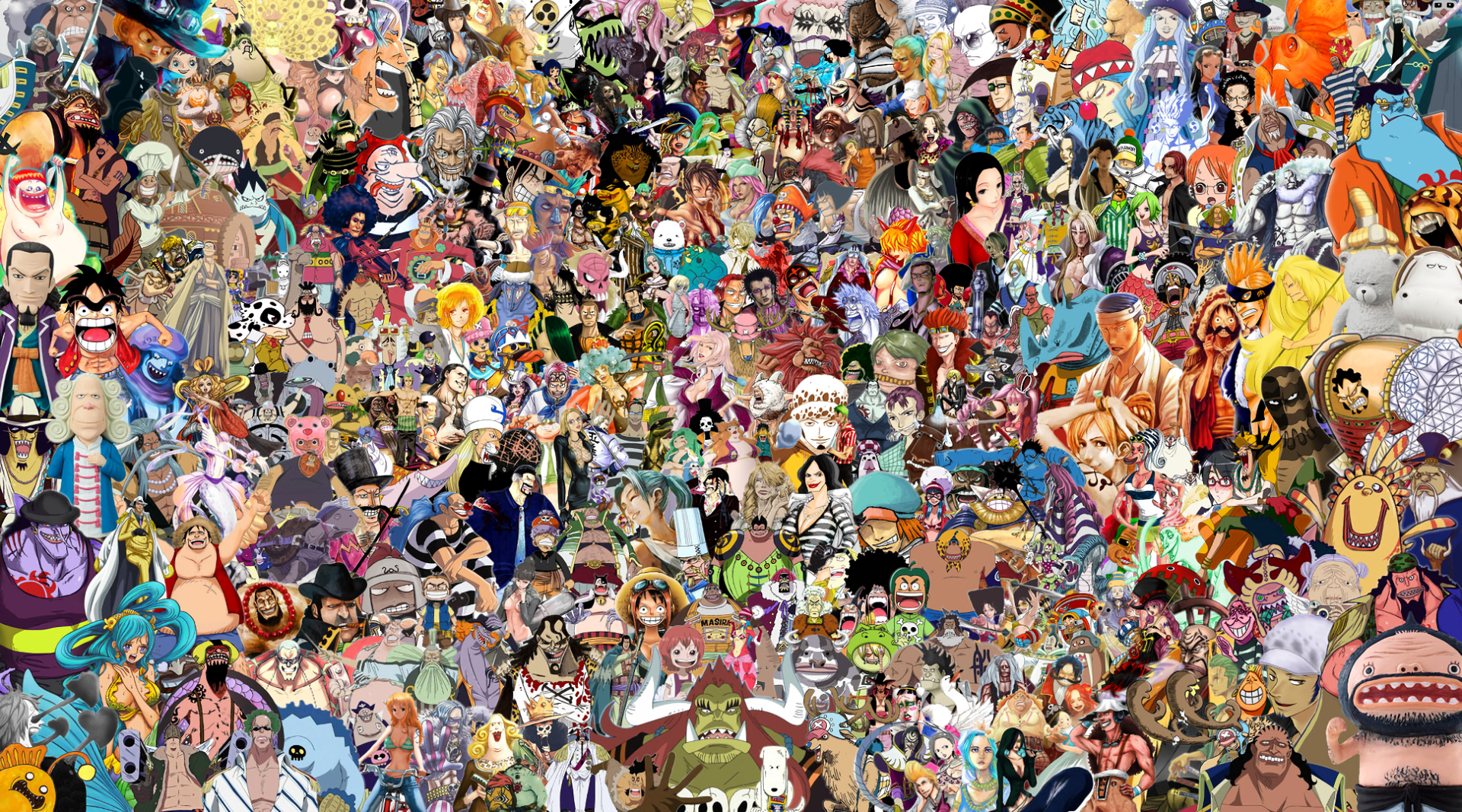 One Piece Characters Wallpaper