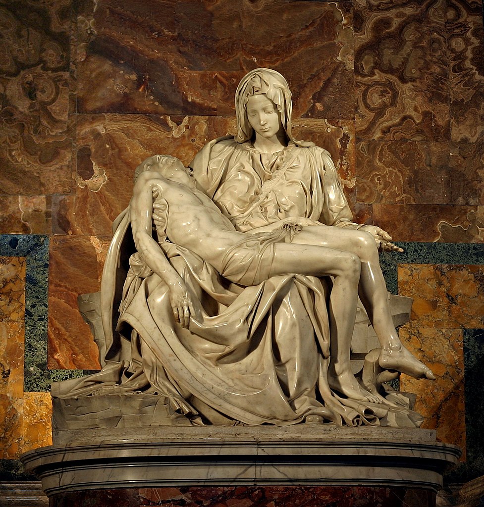 Michelangelo's Pieta 5450 cropncleaned