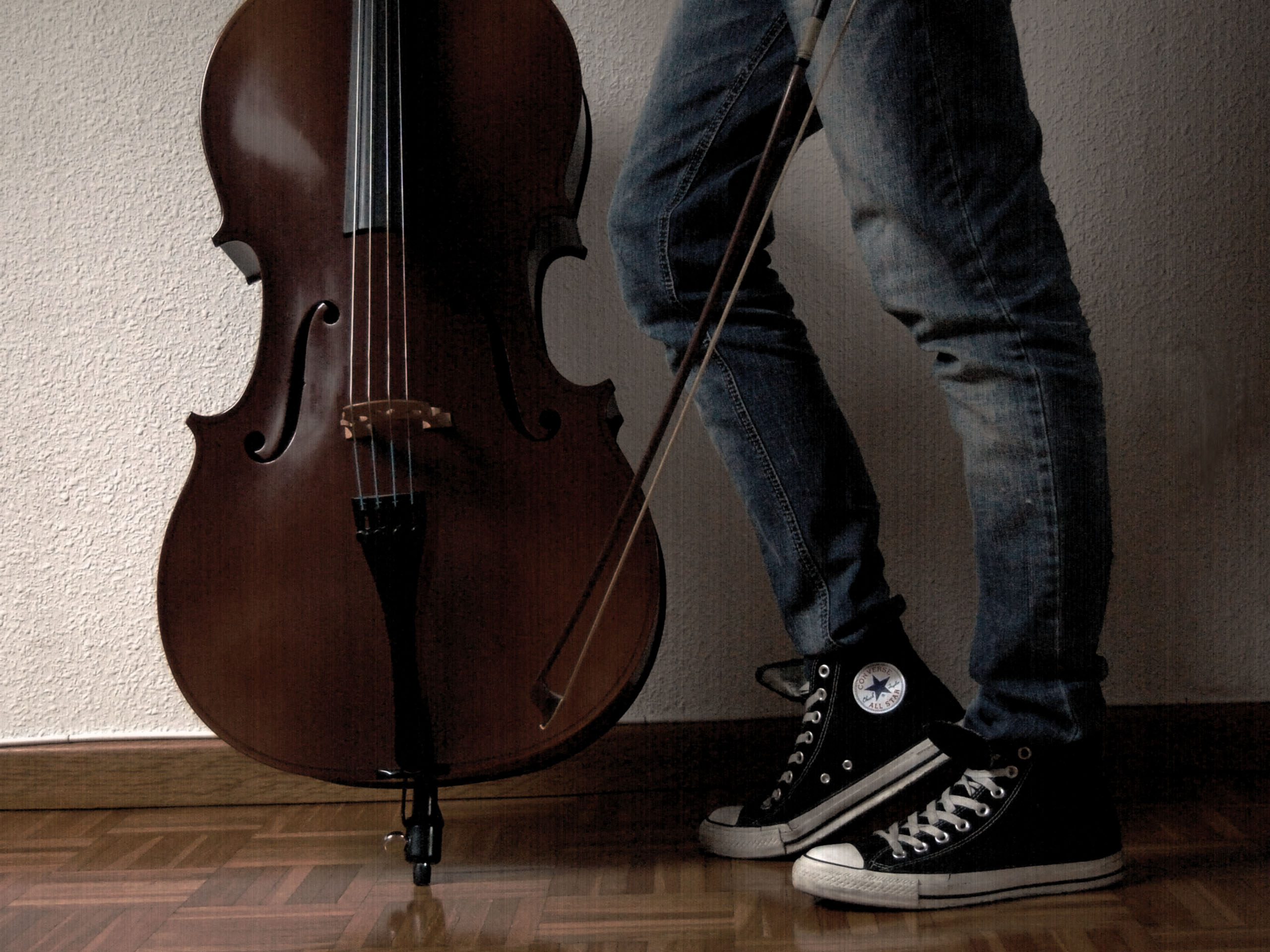 Wallpaper, musical instrument, music, shoes, sneakers, Converse, cello, chucks, viola, shoe, musica, viol, string instrument, violinist, bowed string instrument, violin family, zapatillas, allstar, double bass, instrumento, converseallstar