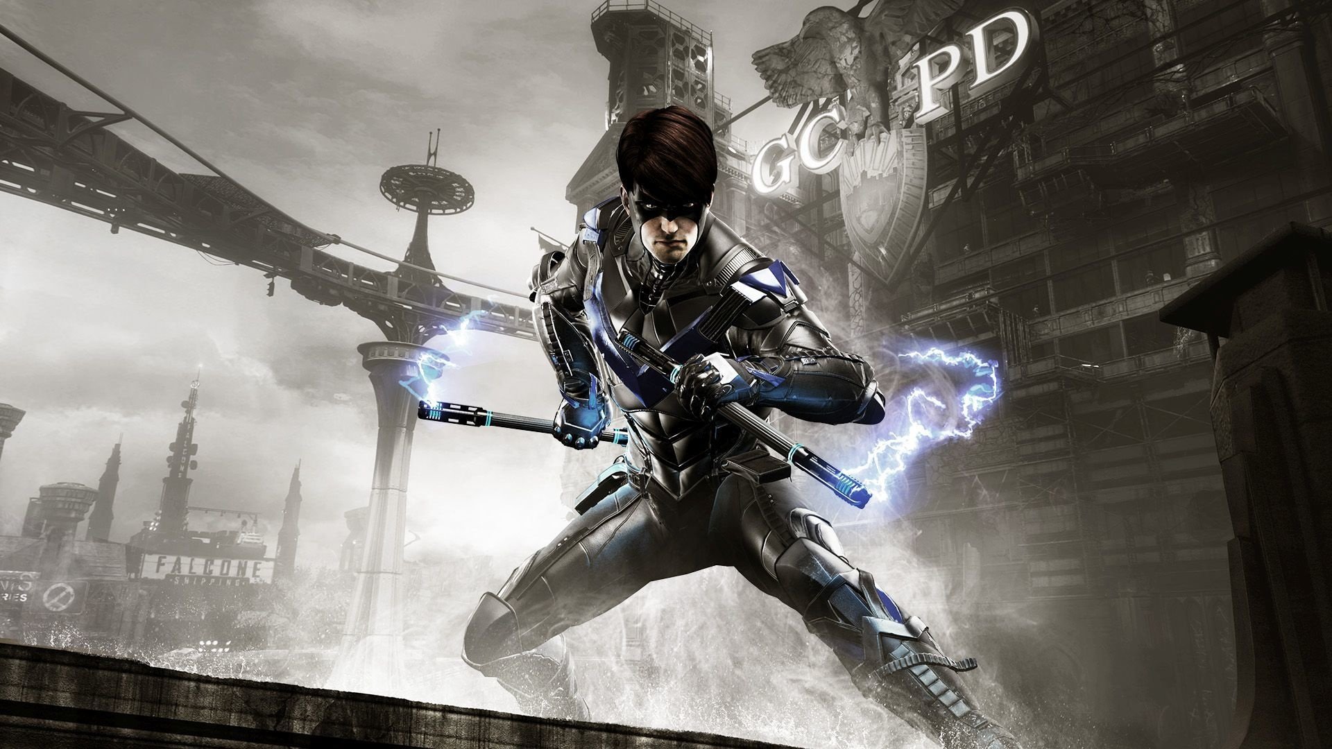 Nightwing 4K wallpaper for your desktop or mobile screen free and easy to download