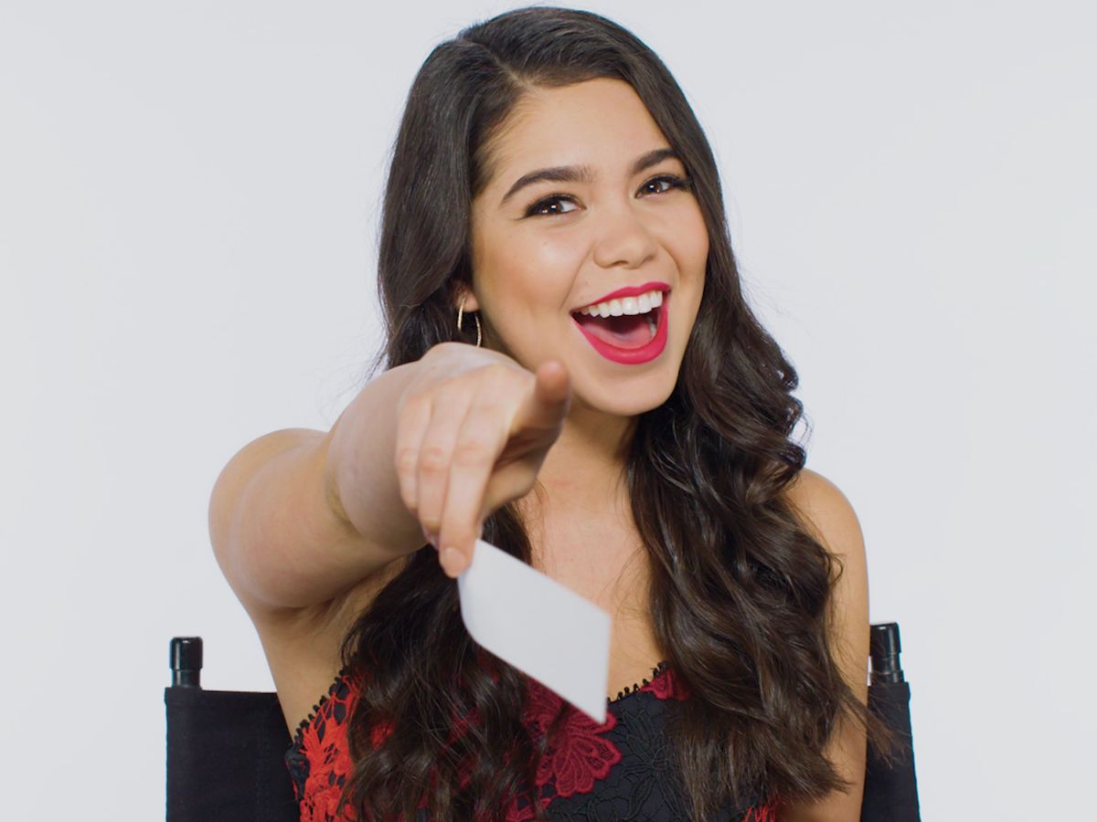 Rise Star Auli'i Cravalho Takes on One Direction, Justin Bieber, and Frozen In ELLE.com's Song Association