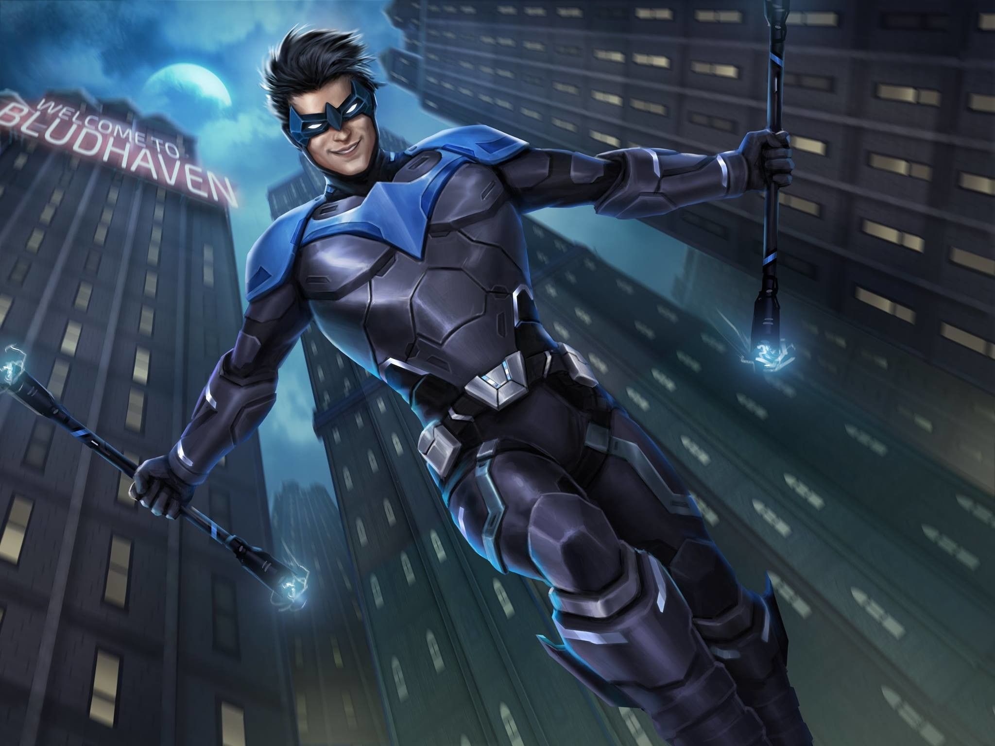 Nightwing Gotham Knights Game 4K Wallpaper iPhone HD Phone 561i