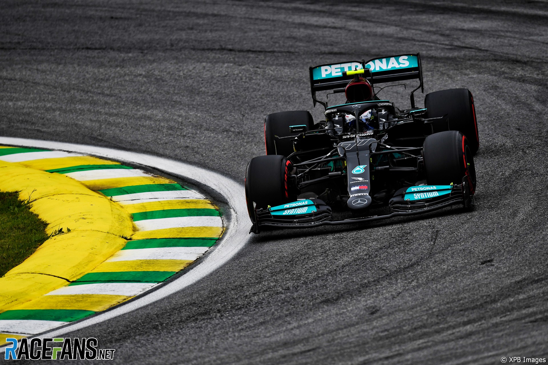Valtteri Bottas, Mercedes, Interlagos, 2021 · RaceFans
