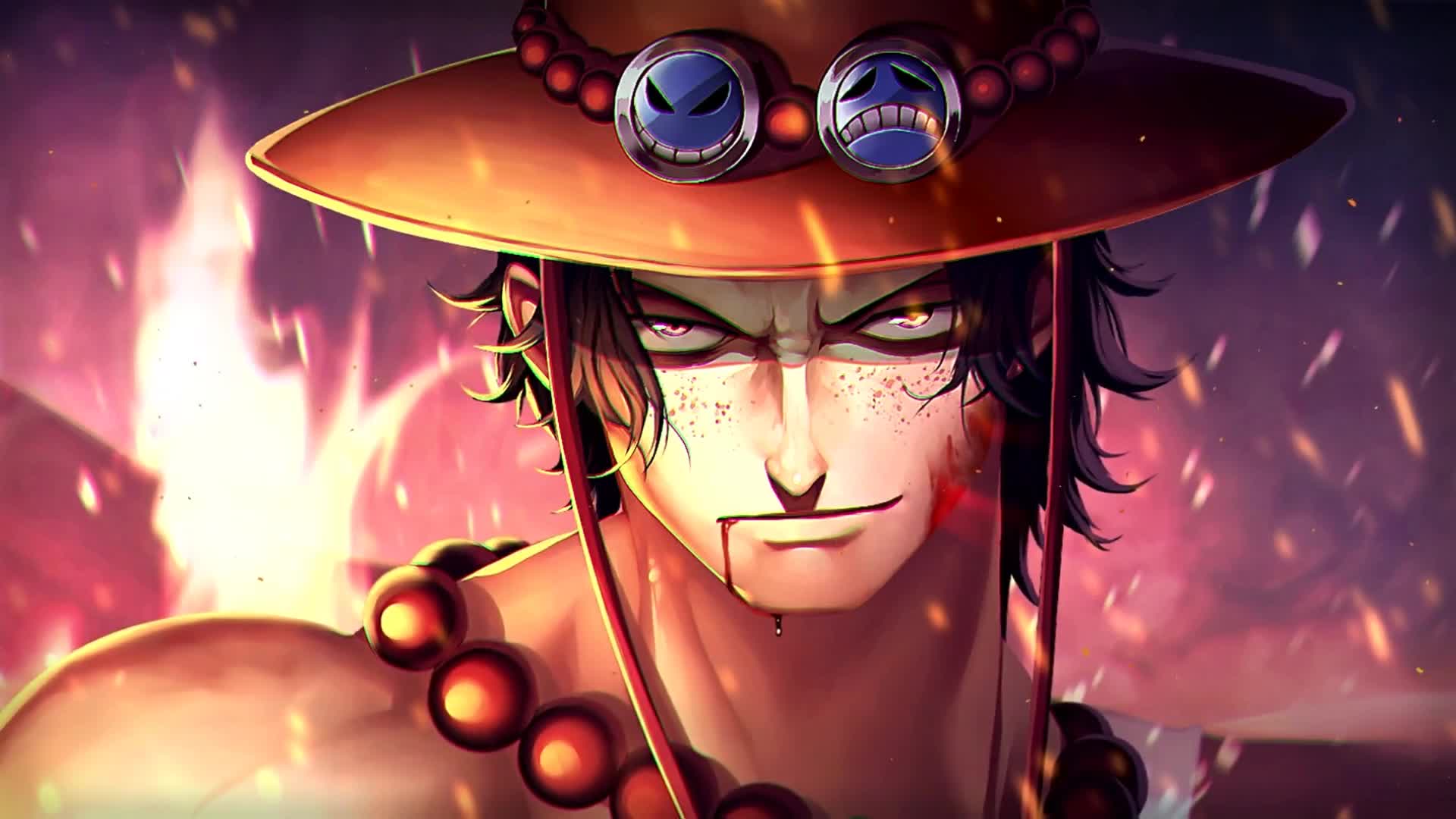 Portgas D Ace Fist. One Piece Game Desktop Wallpaper