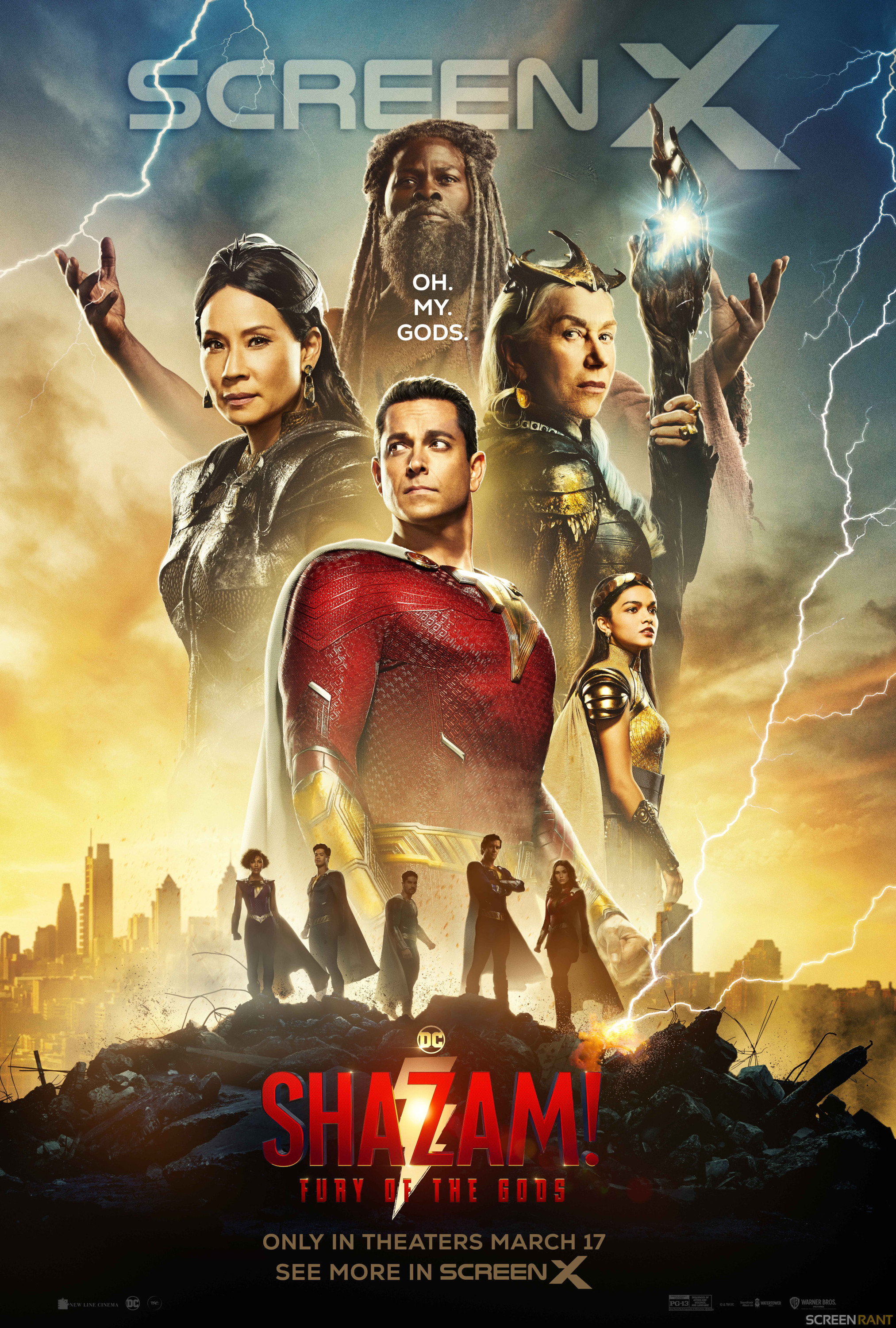 Shazam! Fury of the Gods Movie Poster ( of 12)