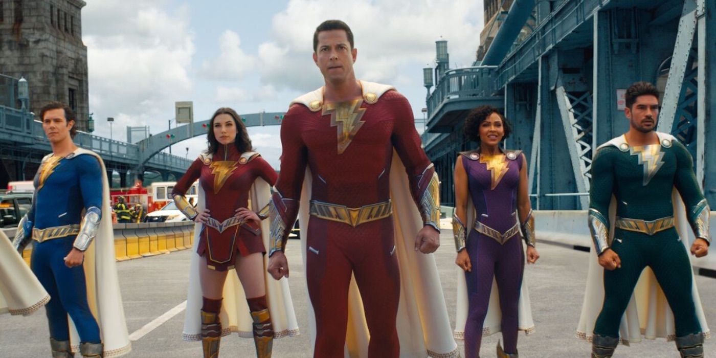Shazam! Fury of the Gods' Gets Electric ScreenX Poster