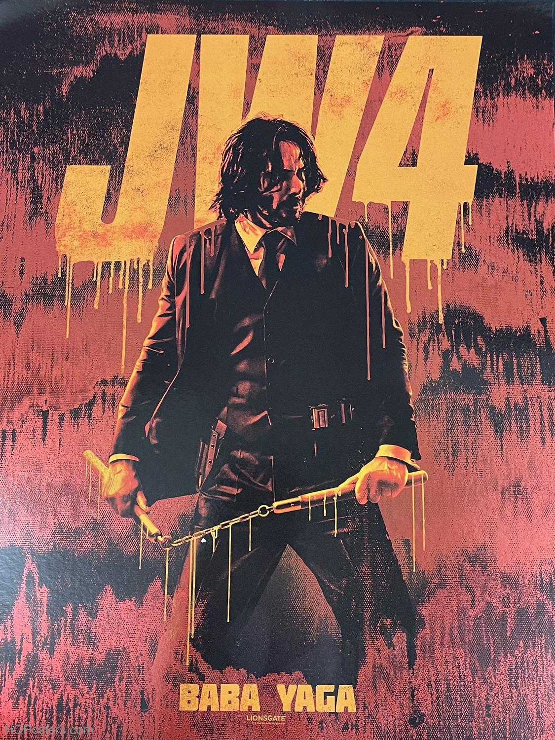 John Wick: Chapter 4 Movie Film Poster