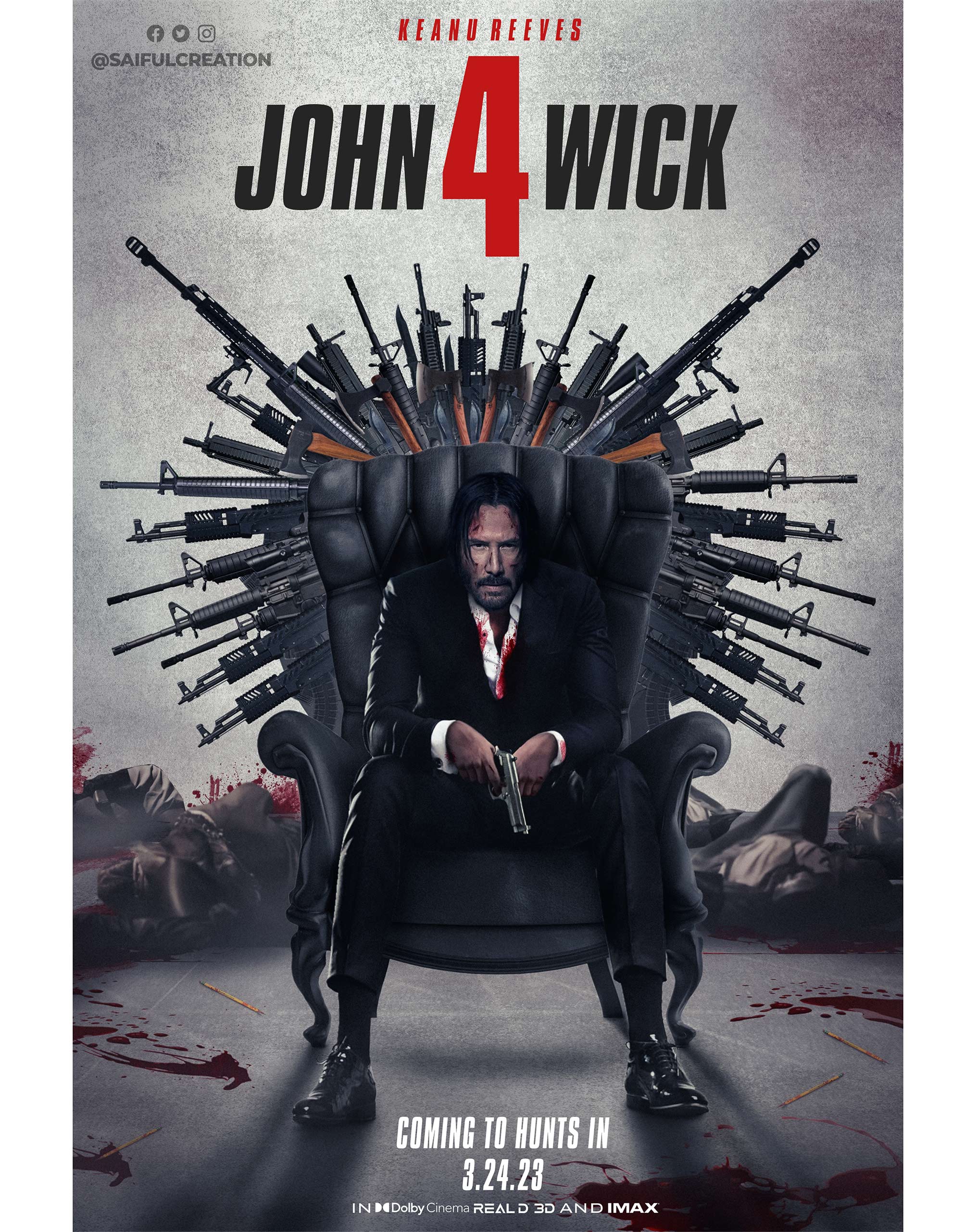 John Wick Chapter 4 Movie Wallpapers Wallpaper Cave 6619