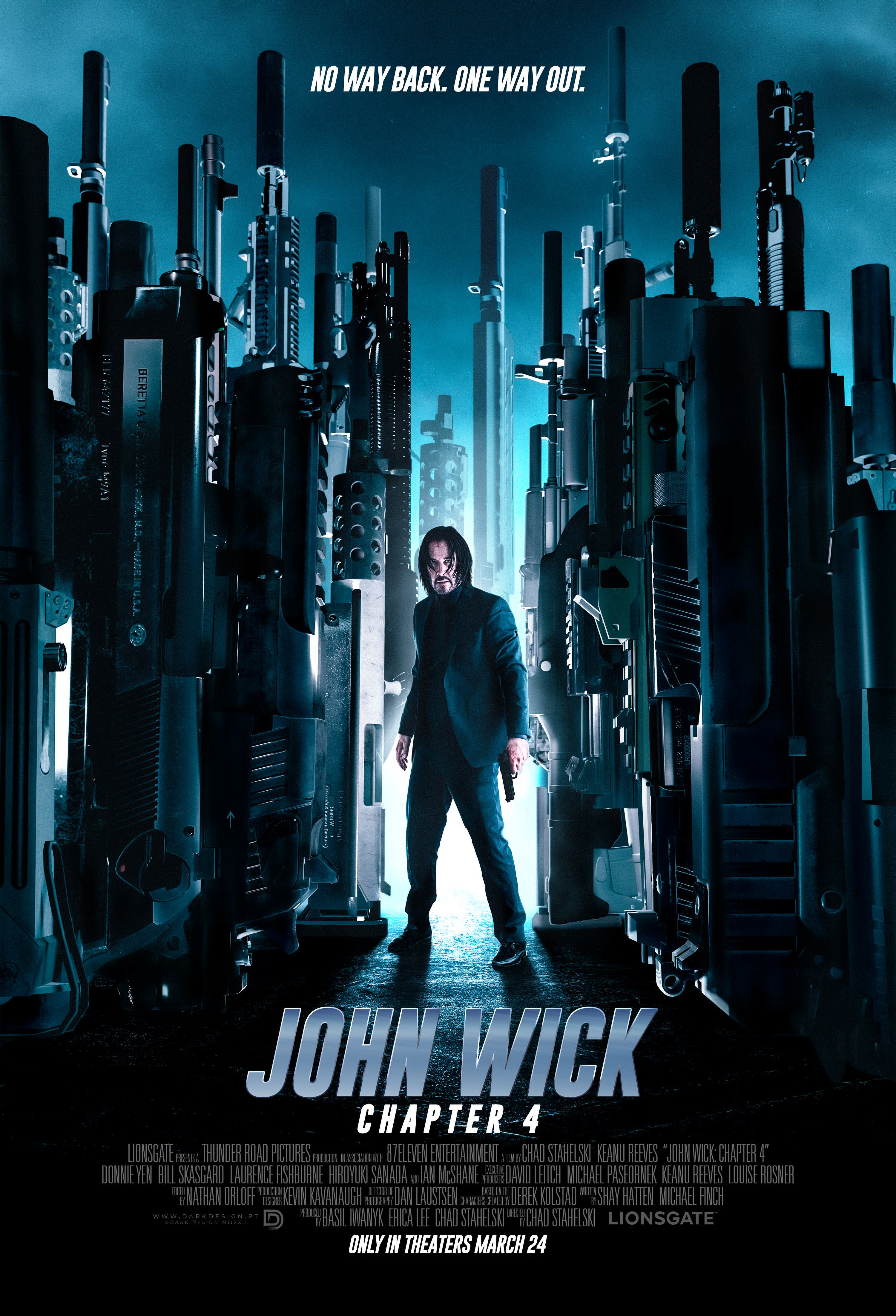 John Wick Chapter 4 Poster FA1Reggie's Take.com