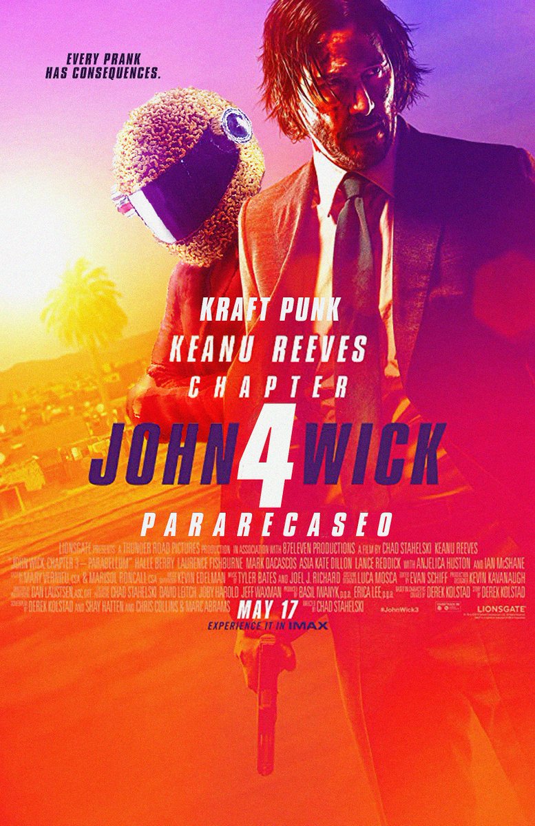 Jack Bear? 'John Wick: chapter 4' poster. #Kraftpunk #Ericandre #JohnWick3 #JohnWick4 #johnwickchapter3 #Kraft