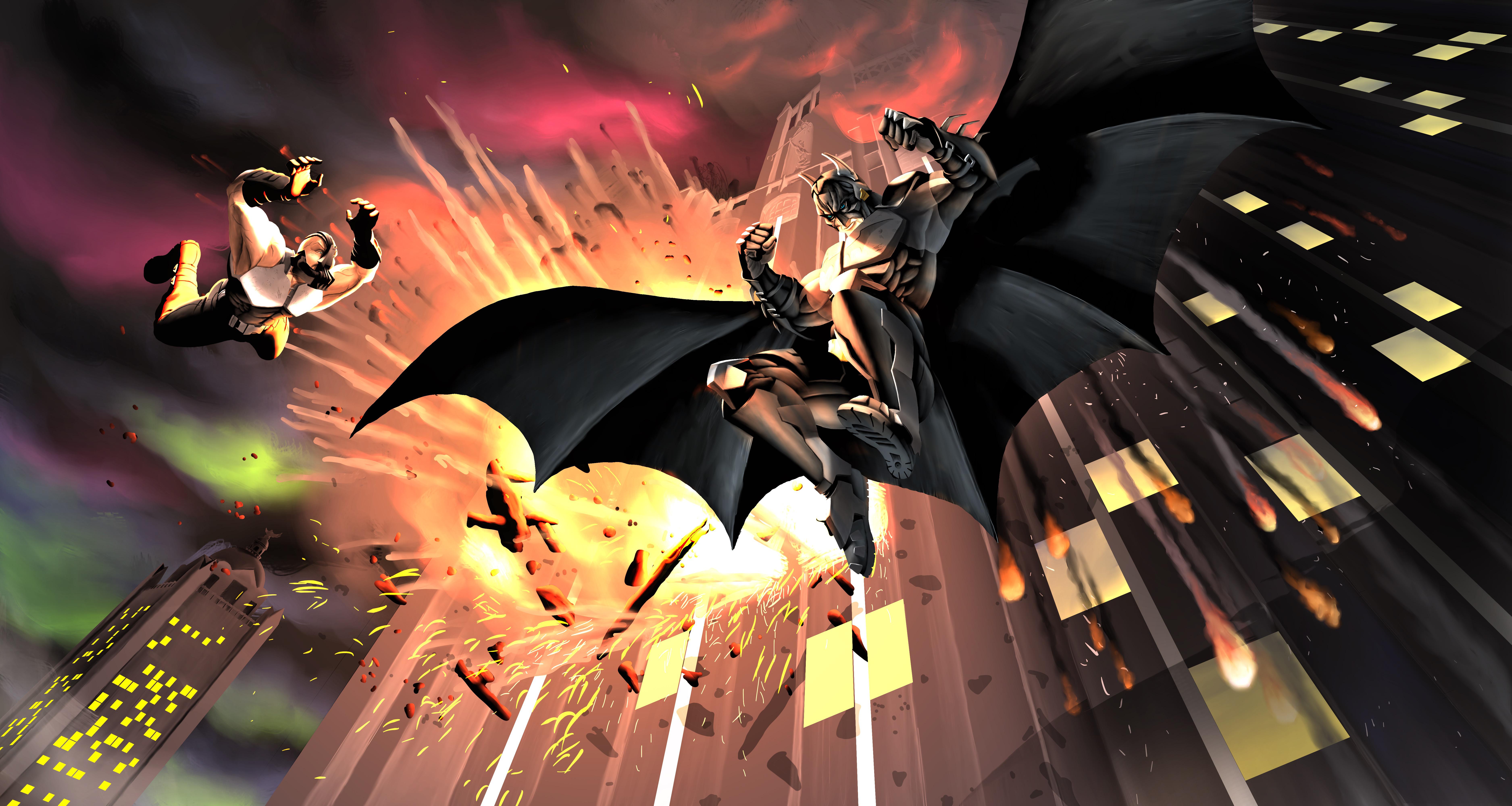 batman, hd, 4k, 5k, 8k, 10k, superheroes, artwork, digital art, deviantart  HD Wallpaper