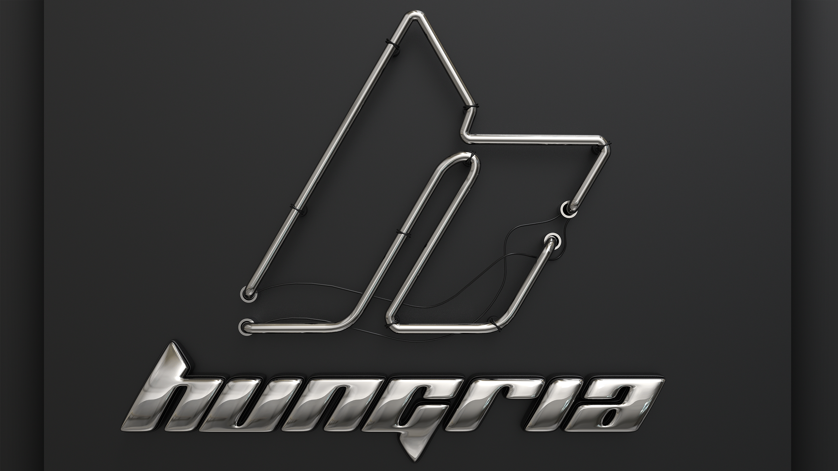 HUNGRIA HIP HOP LOGO 3D
