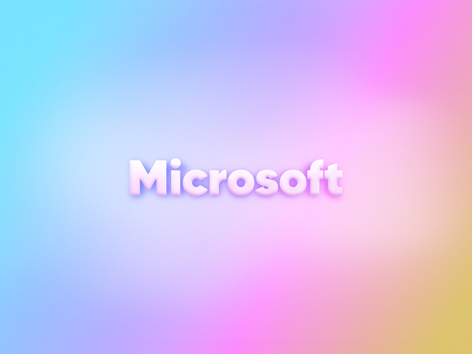 Microsoft Windows 10 Rainbow Wallpaper