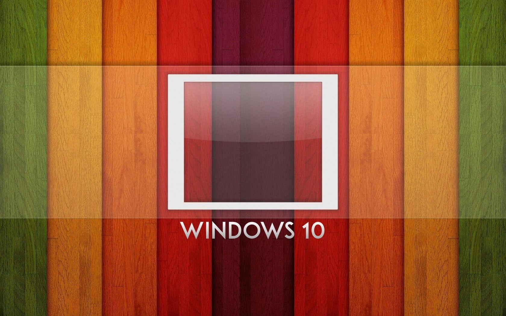 Wallpaper / Windows, Rainbow, 720P, Logo, Wood, System, Background, Board free download
