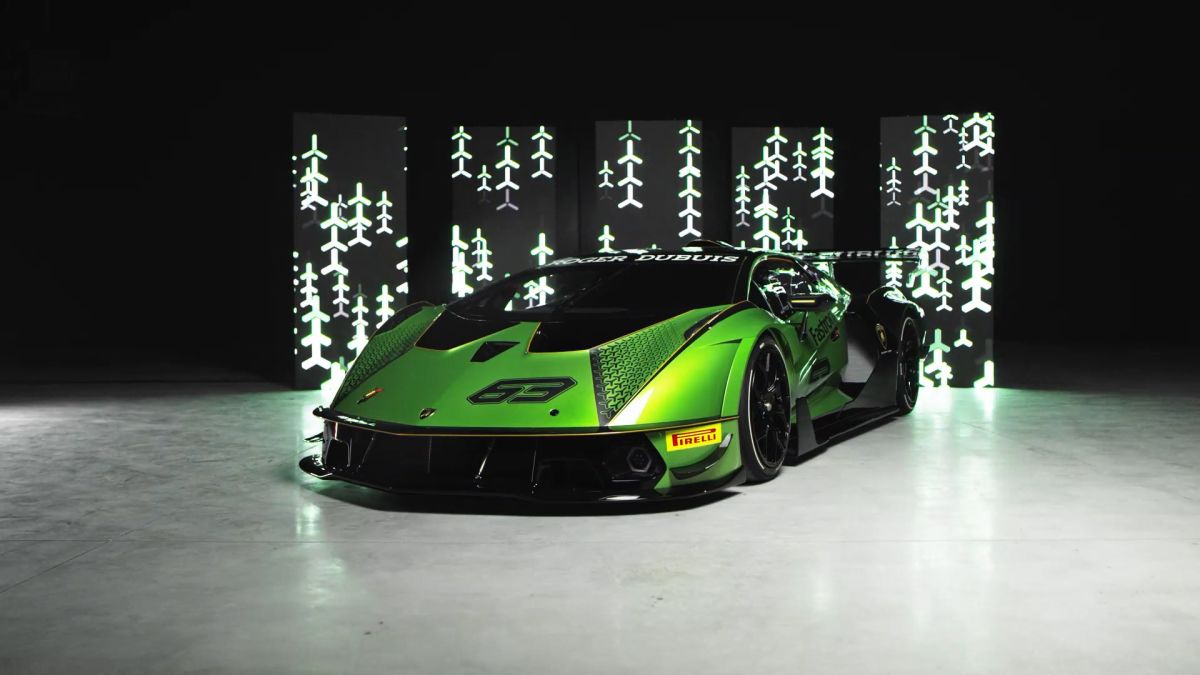 Every Lamborghini will be a hybrid with an electric motor