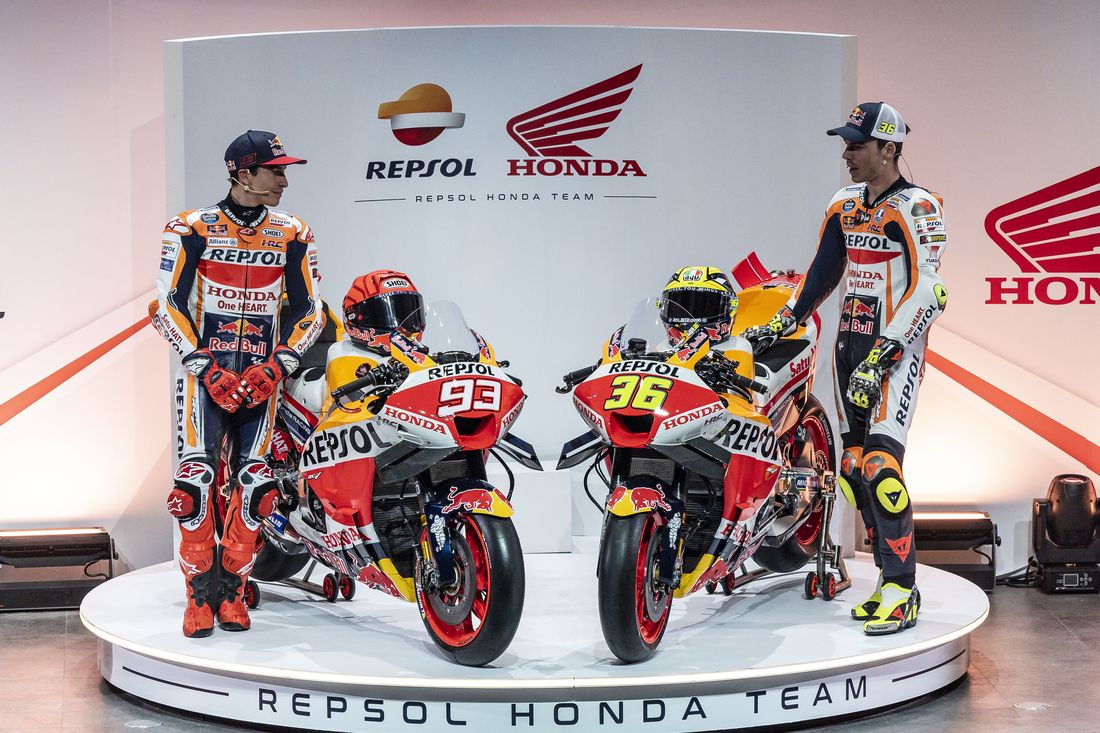 MotoGP, PHOTOS AND VIDEO are the new 2023 Hondas of Marc Marquez and Joan Mir
