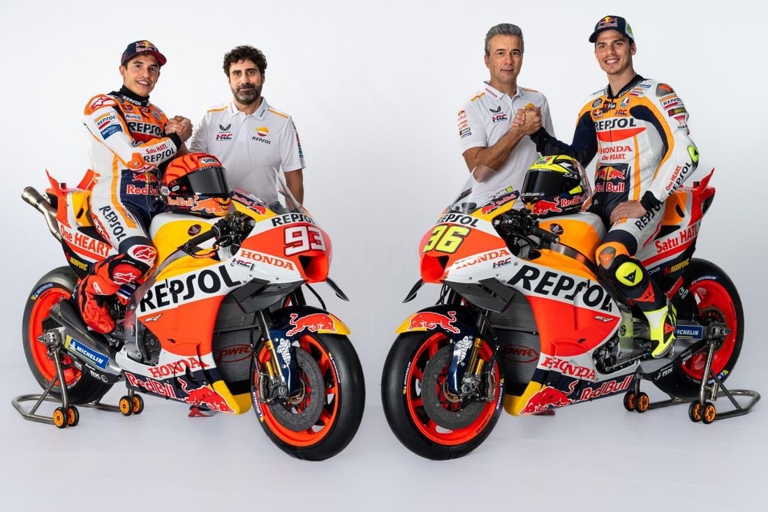 MotoGP, PHOTOS AND VIDEO are the new 2023 Hondas of Marc Marquez and Joan Mir