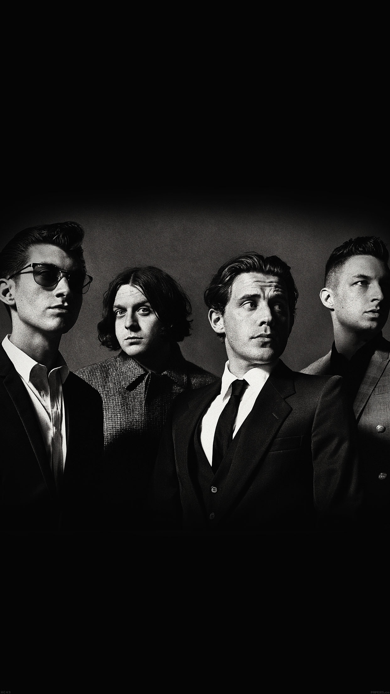 iPhoneXpapers monkeys english indie rock band music