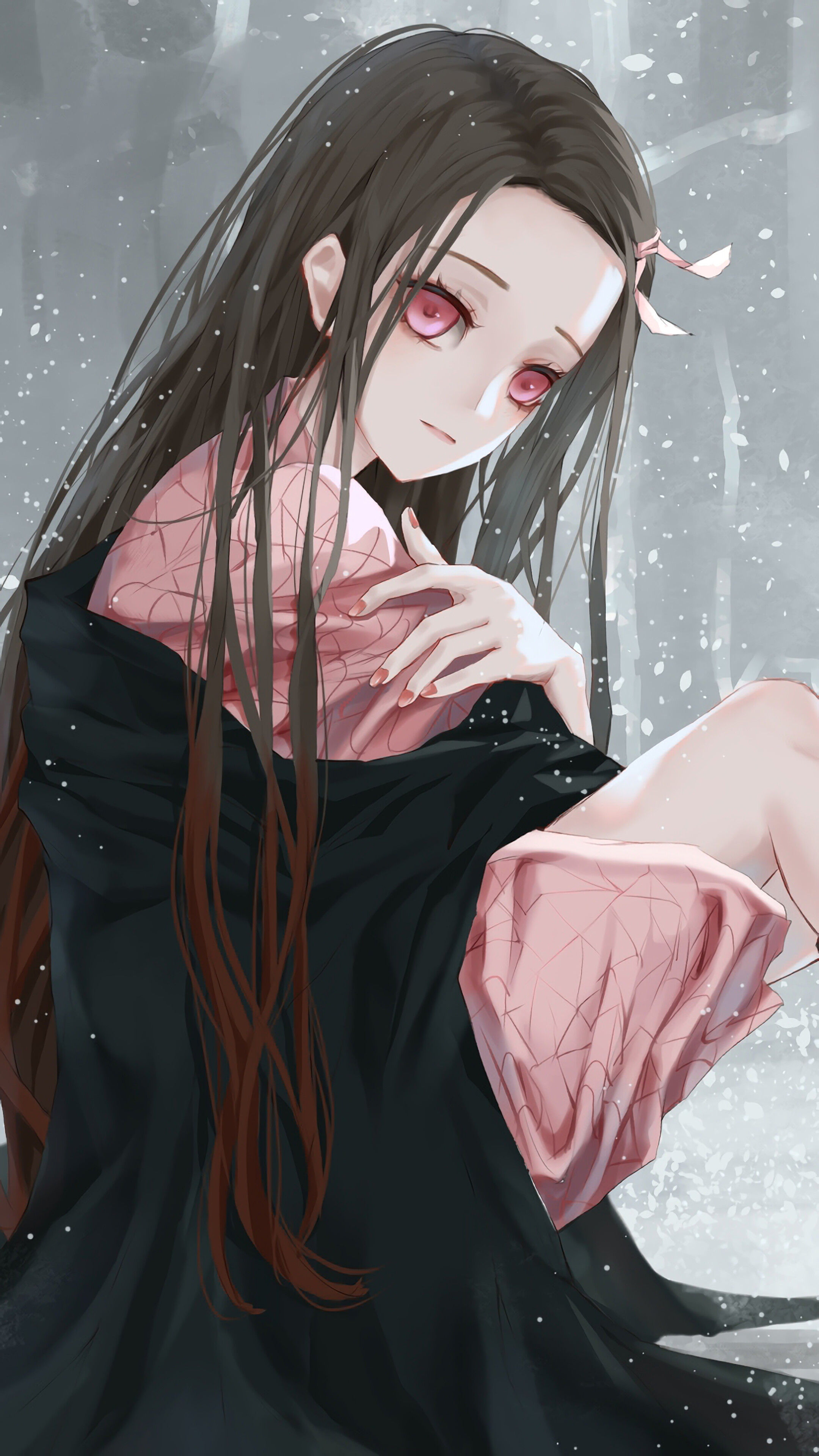 Nezuko Kamado, Kimetsu no Yaiba, 4k Gallery HD Wallpaper