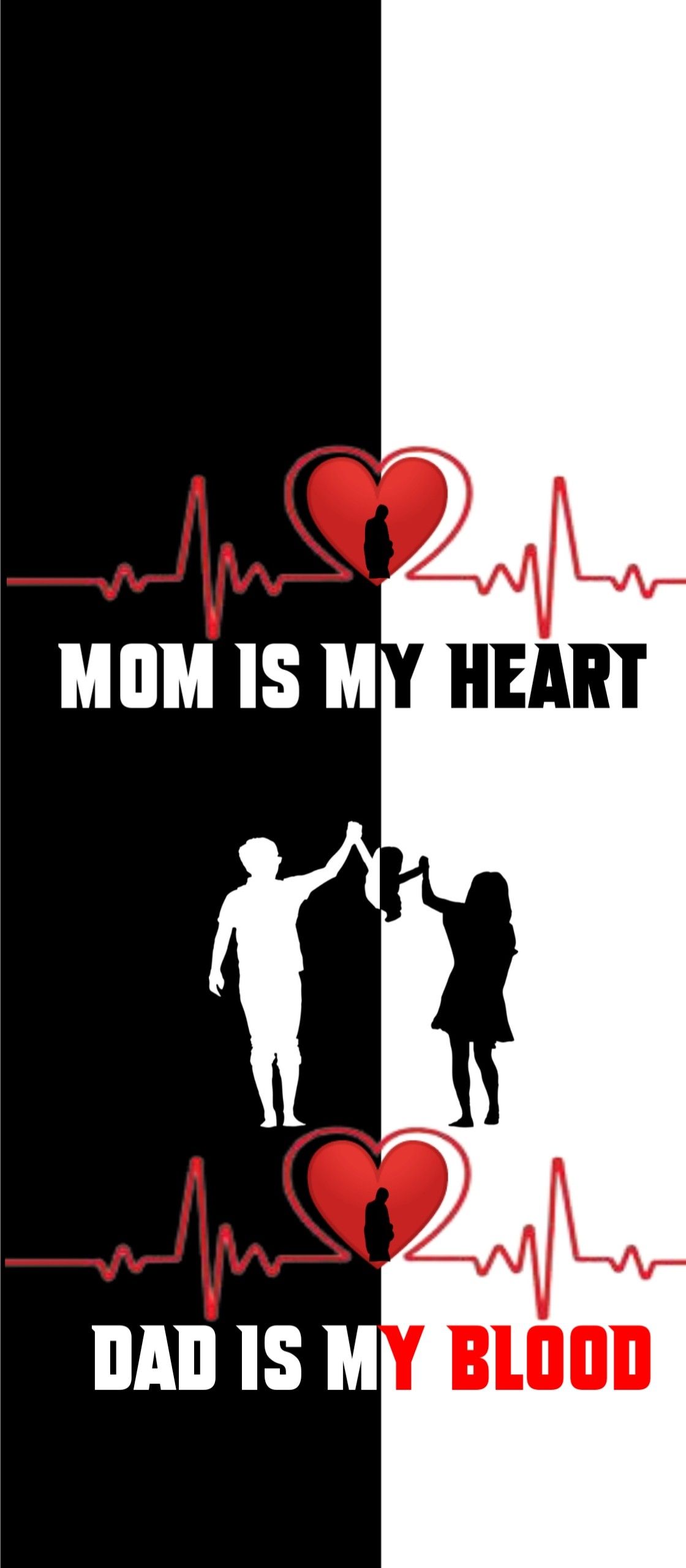 Mom and dad wallpaper mom is my heart