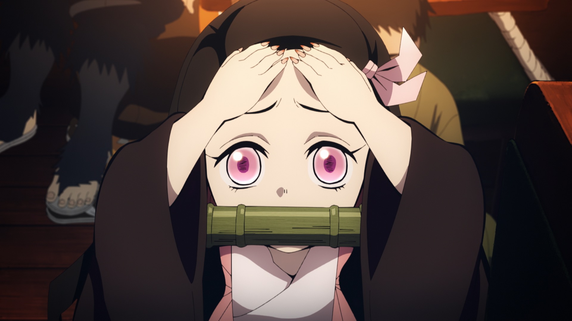 Demon Slayer: Kimetsu no Yaiba (English) you okay Nezuko?