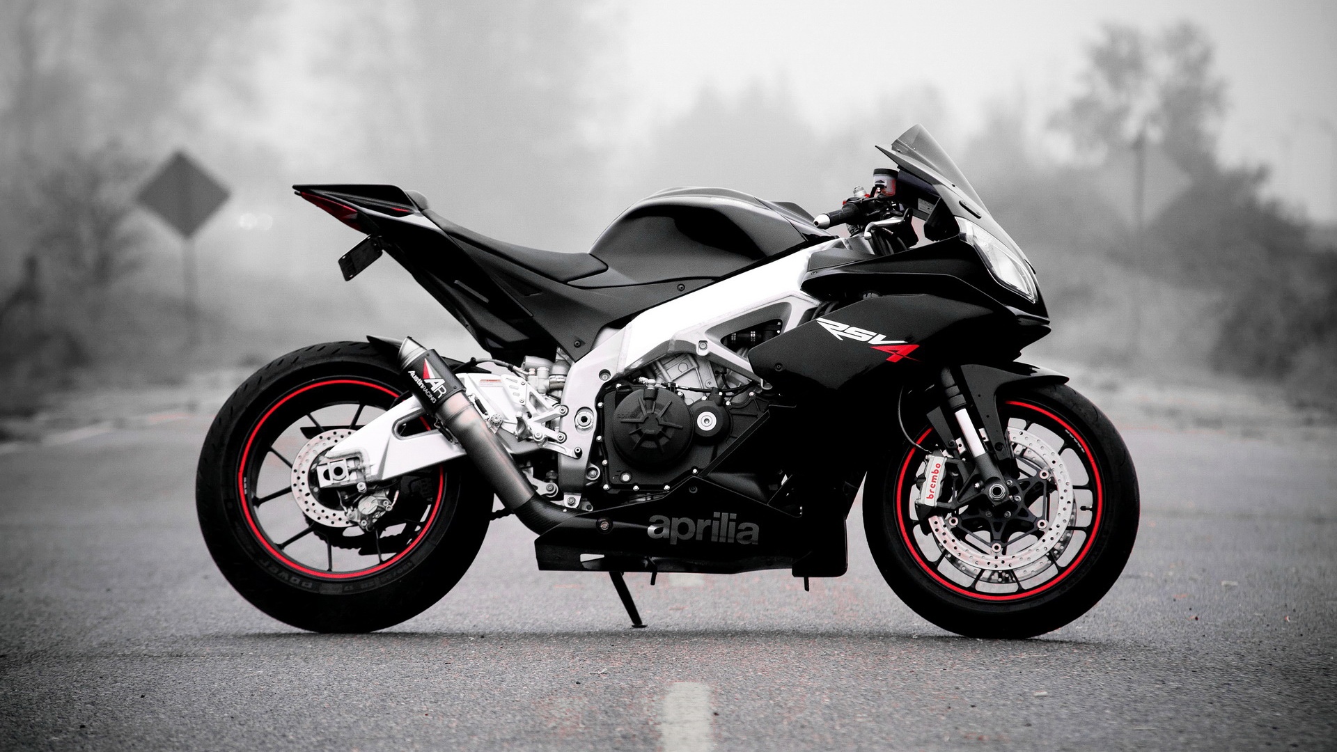Aprilia RSV4 HD Wallpaper and Background