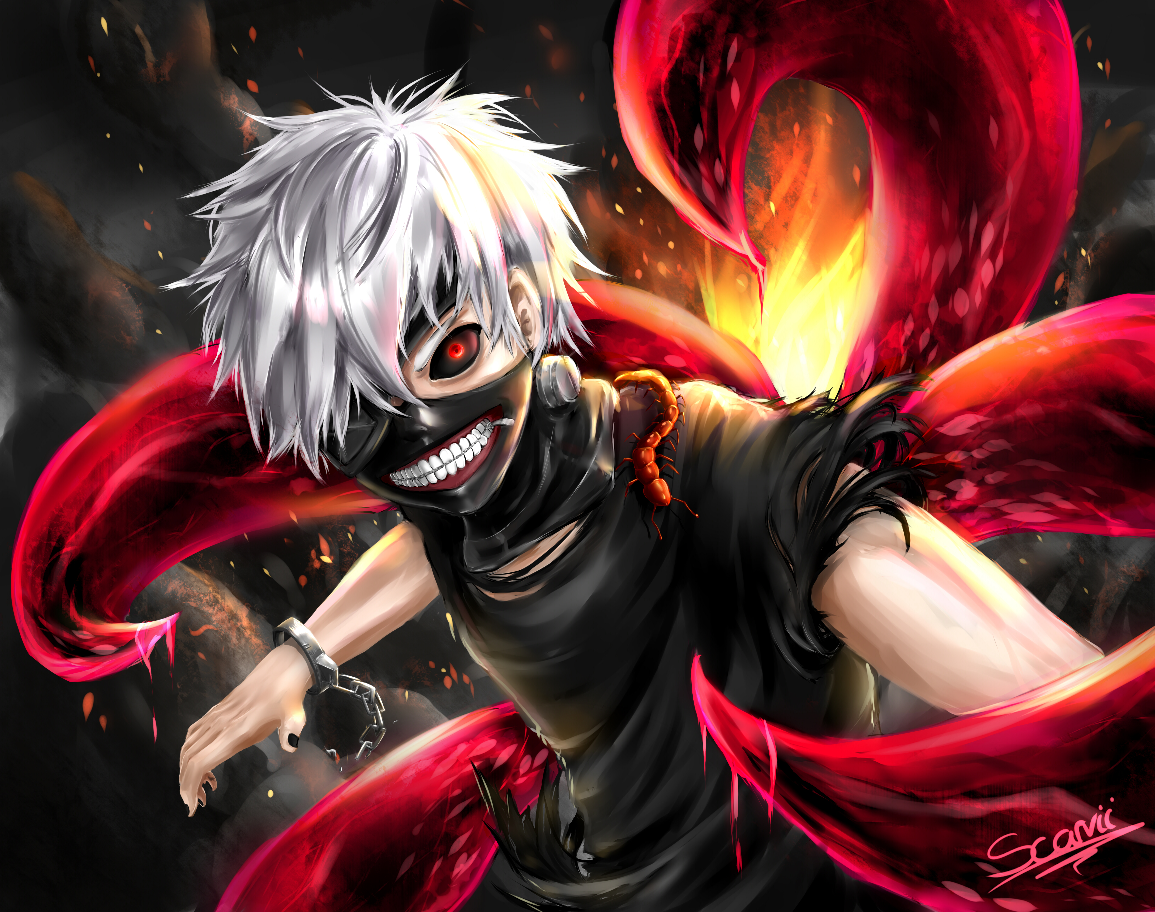 HD desktop wallpaper: Anime, Eye Patch, Ken Kaneki, Tokyo Ghoul download free picture