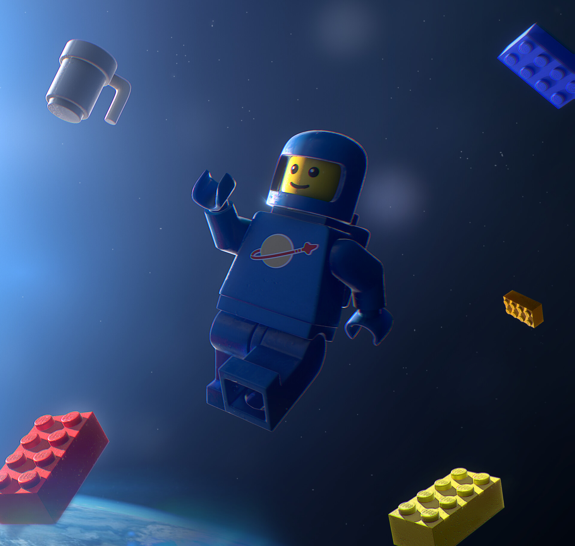 Lego Space Man