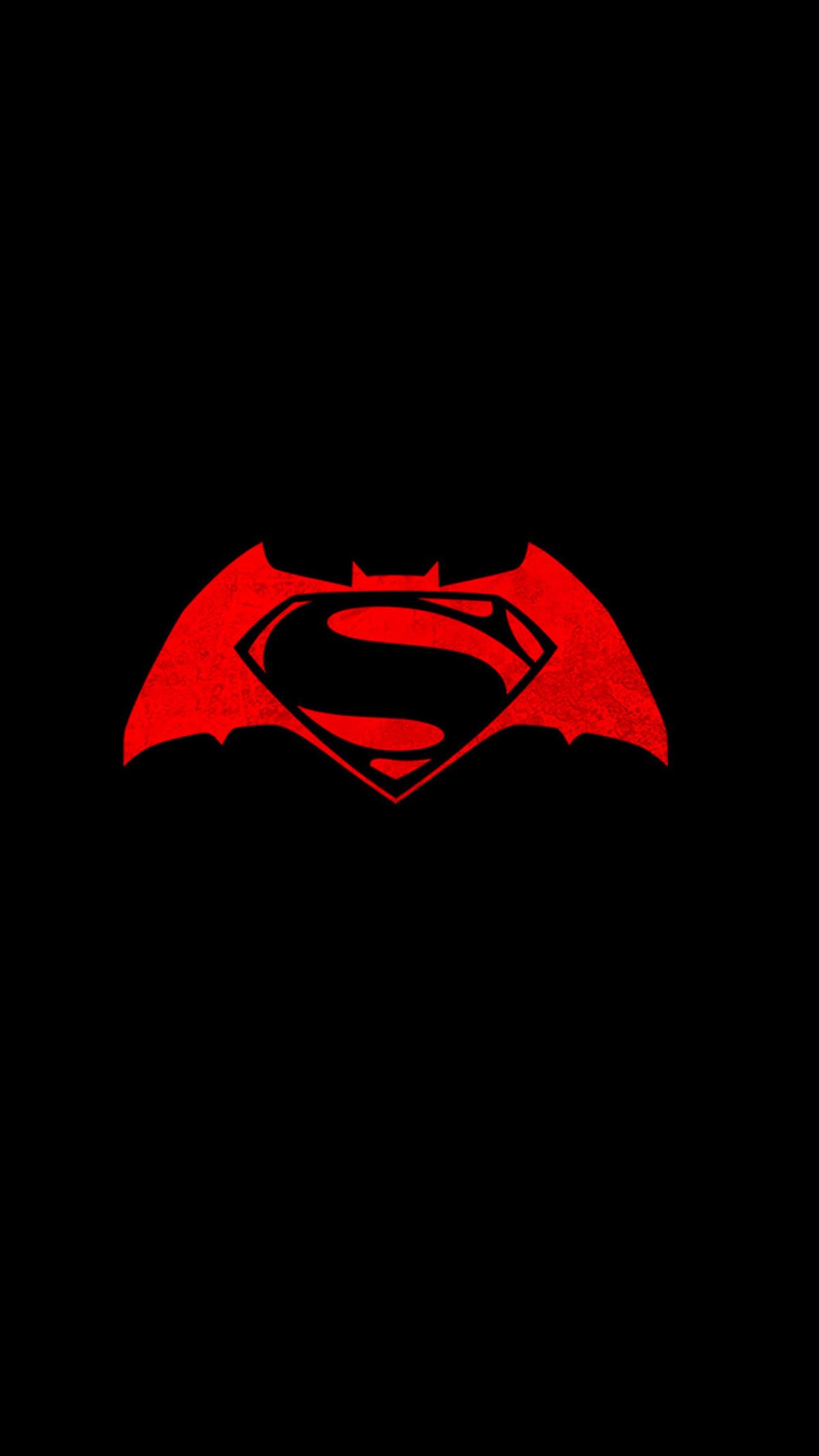 Superman Black Minimal Background HD Wallpaper