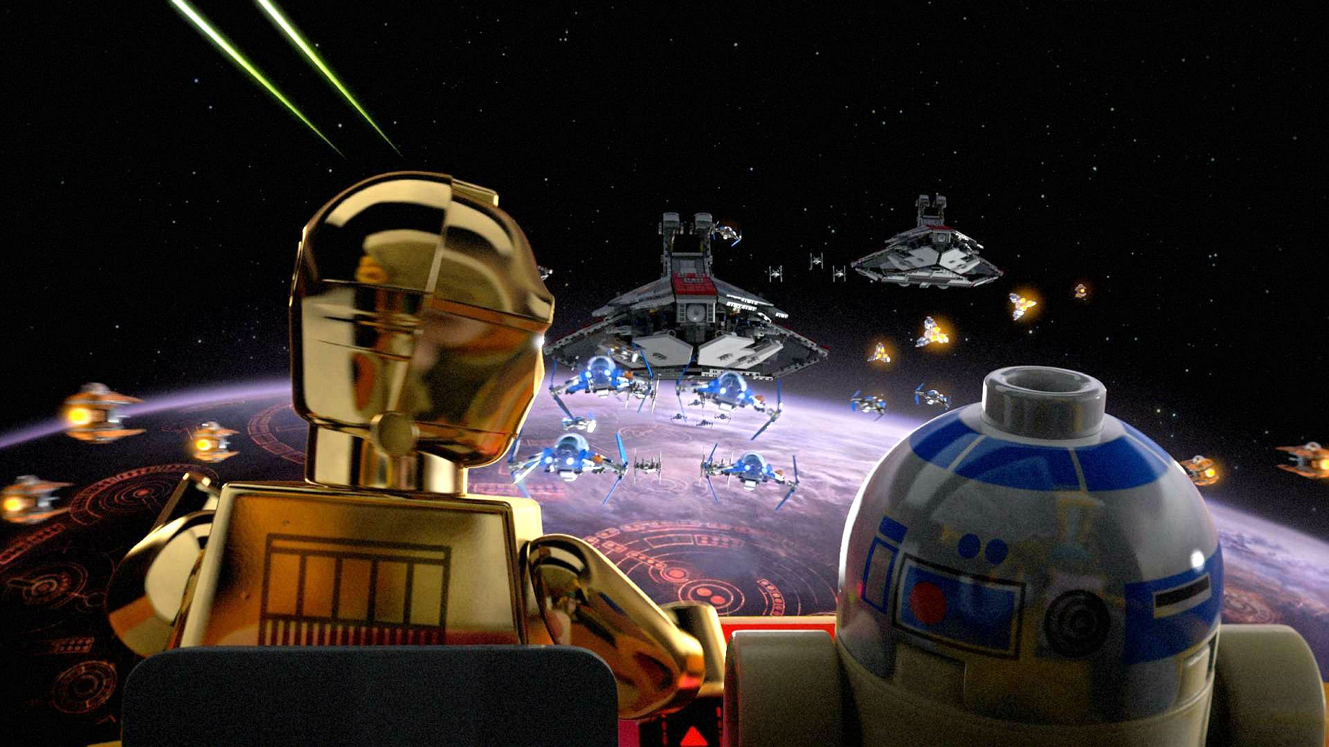LEGO Star Wars Space Background