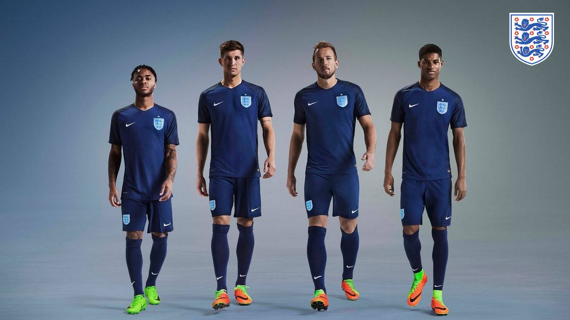 Download England National Football Team 2017 Uniform Wallpaper
