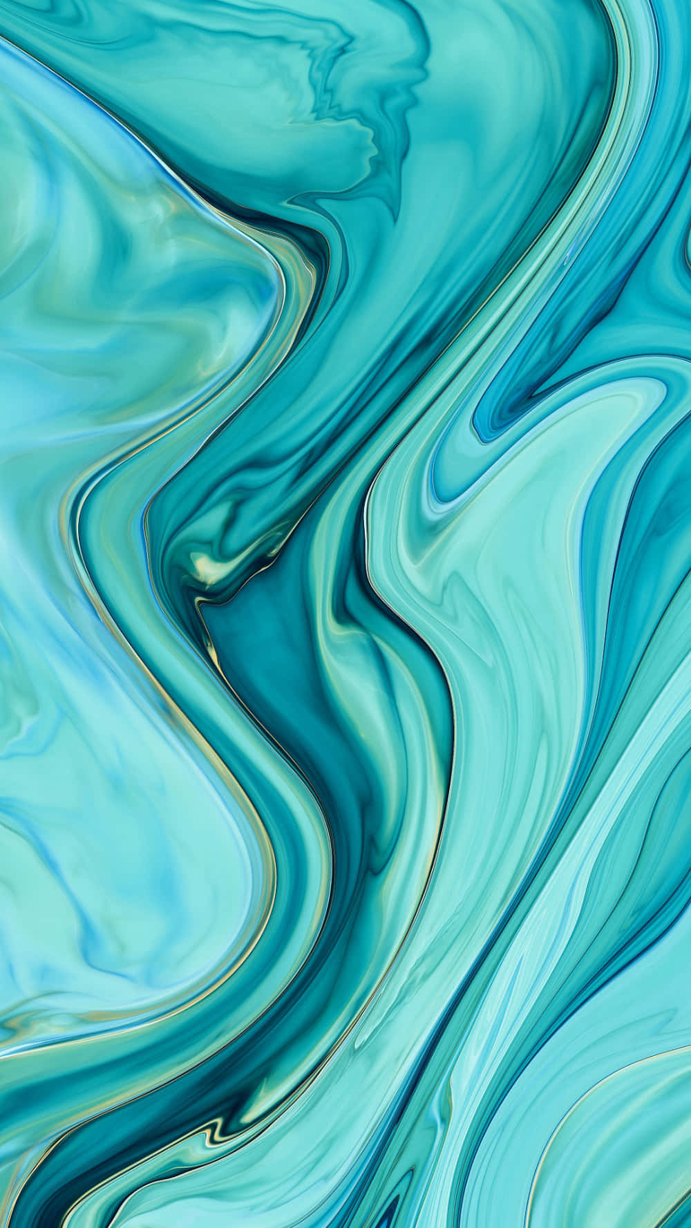 Download Blue Green Aesthetic Wallpaper