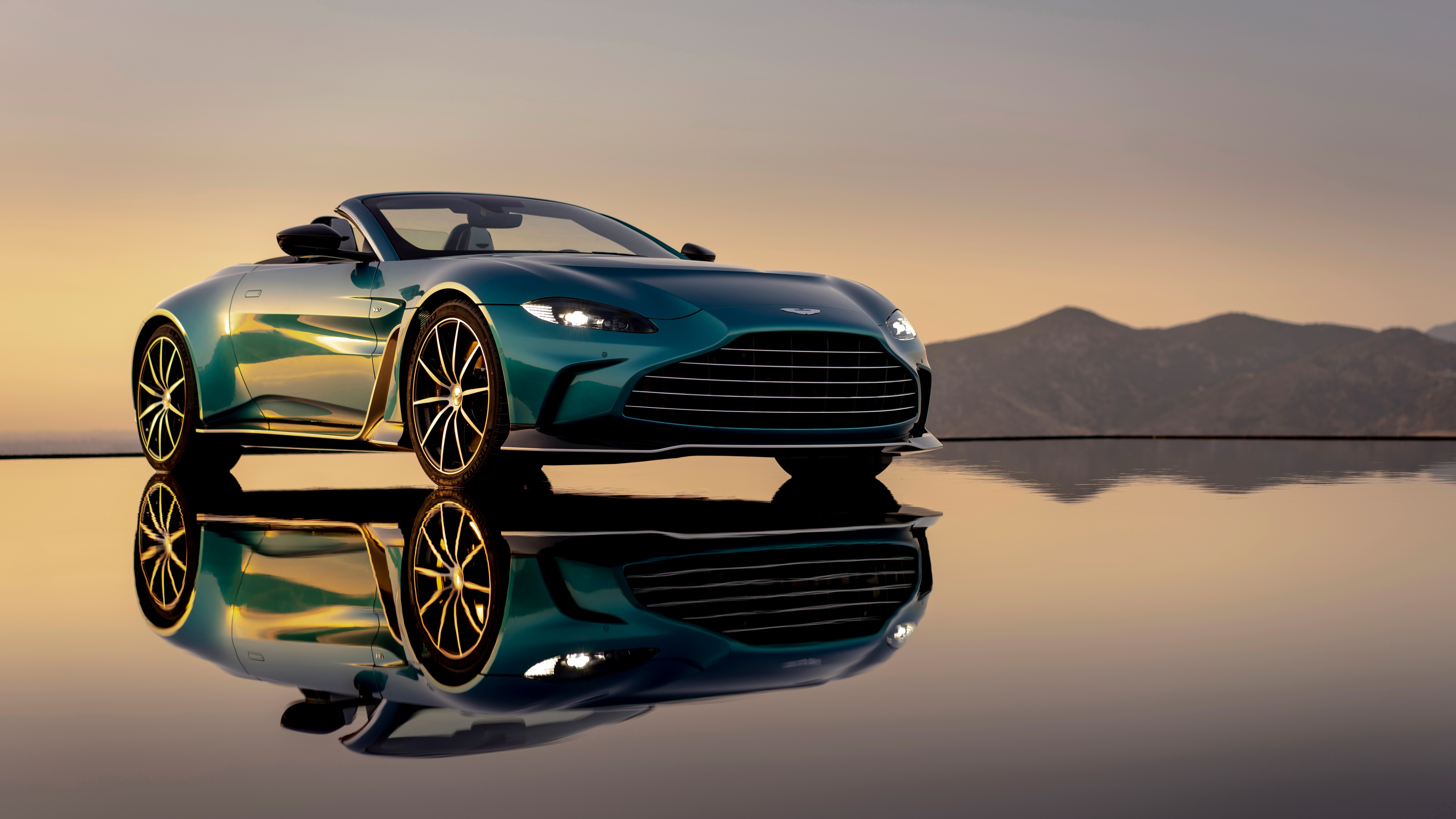 Aston Martin V12 Vantage Roadster Wallpaper 4K, Supercars, 5K, 8K, Cars
