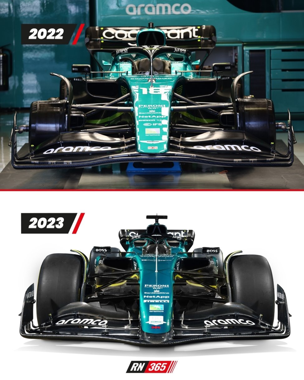 Aston Martin's AMR23 turns heads with a radically different design