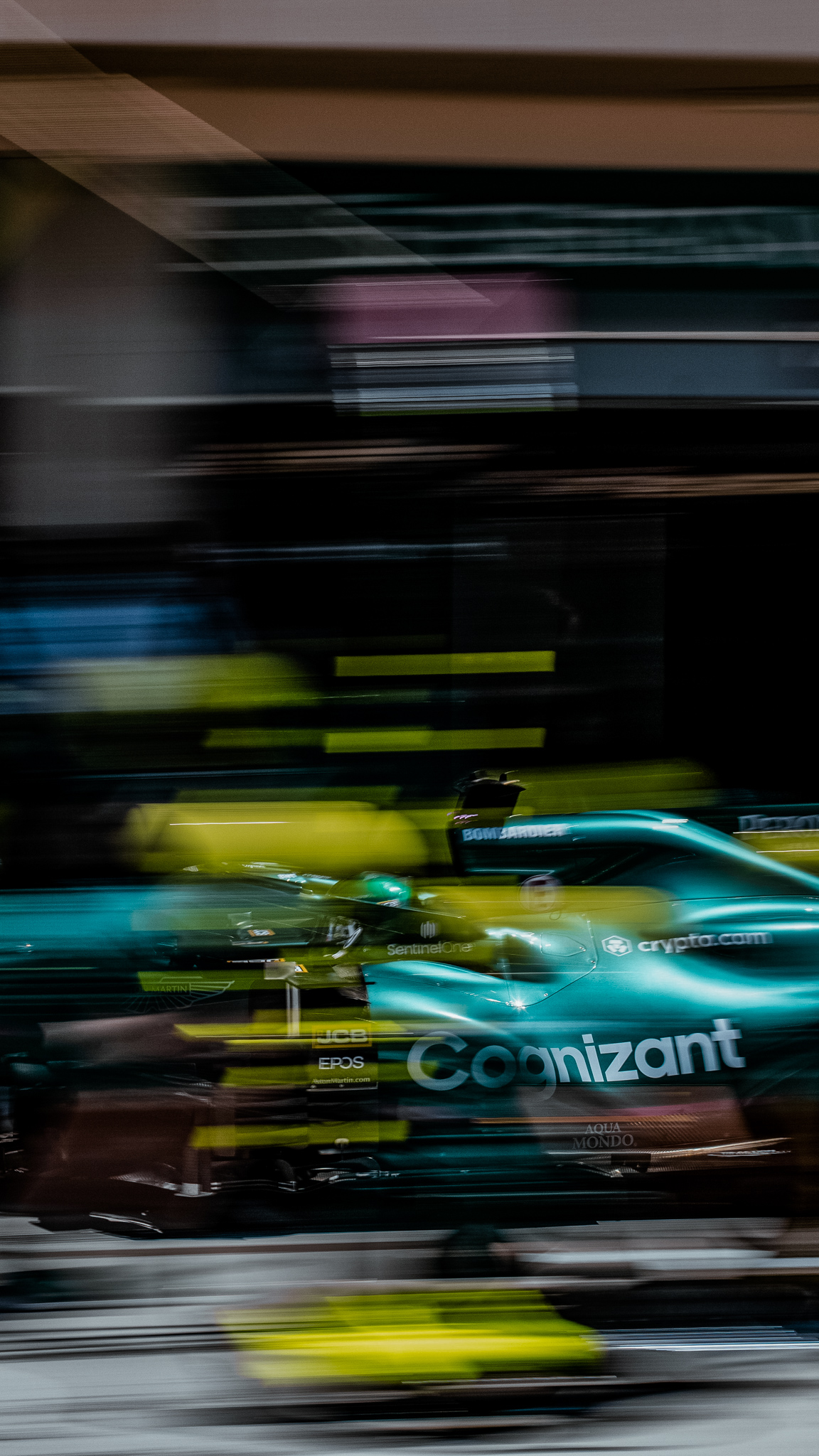 Aston Martin Aramco Cognizant F1 Team's time for the #WallpaperWednesday drop of your dreams. We don't think you're ready for this. Painting the screens green with these beauties