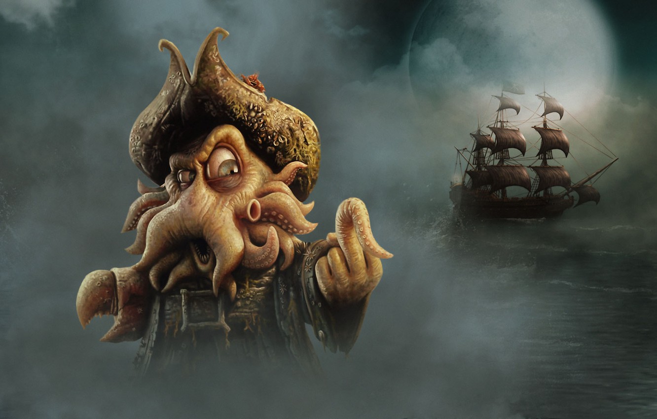 Wallpaper sea, ship, hero, pirates of the Caribbean image for desktop, section разное