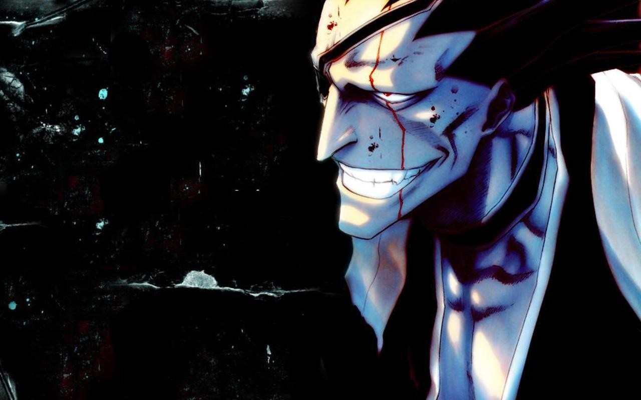 anime, Bleach, Zaraki Kenpachi, darkness, screenshot, computer wallpaper, fictional character Gallery HD Wallpaper