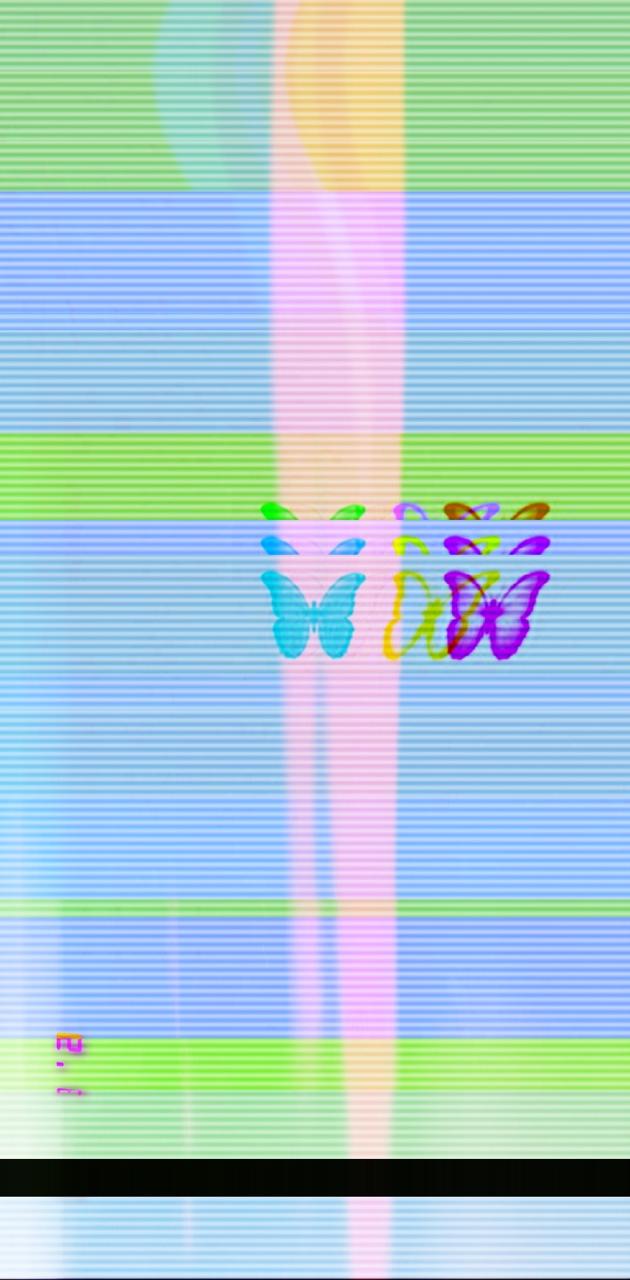 2000s butterfly wallpaper